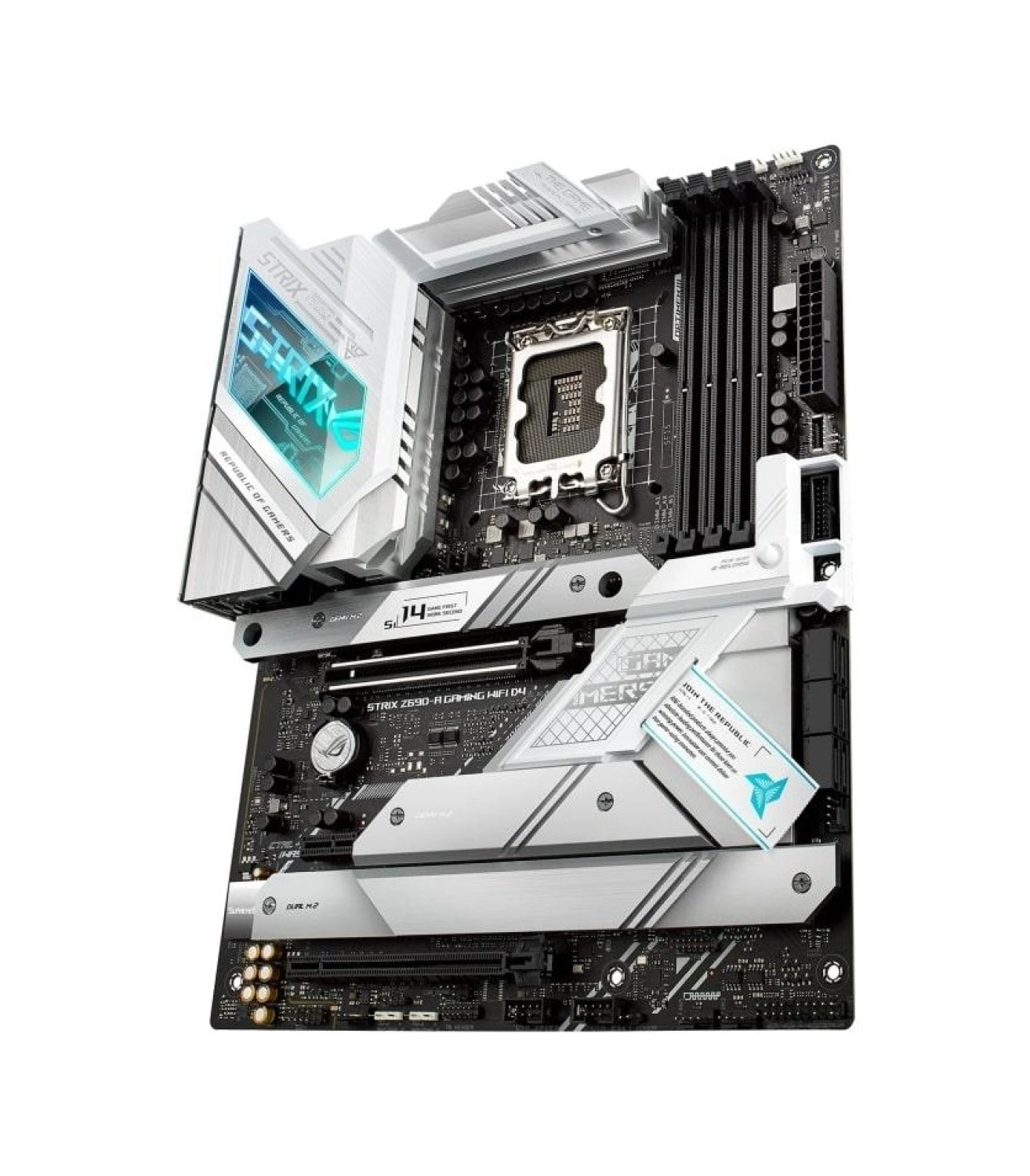 Asus Rog Strix Z690-A Gaming Wifi D4 5333Mhz (Oc) Ddr4 Soket 1700 M.2 Hdmi Atx Anakart - Görsel 4