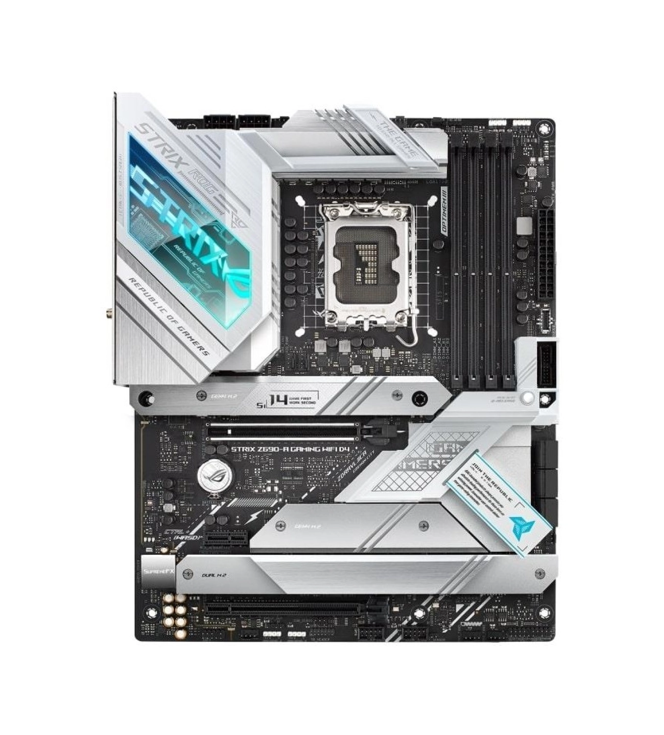 Asus Rog Strix Z690-A Gaming Wifi D4 5333Mhz (Oc) Ddr4 Soket 1700 M.2 Hdmi Atx Anakart ürün görseli