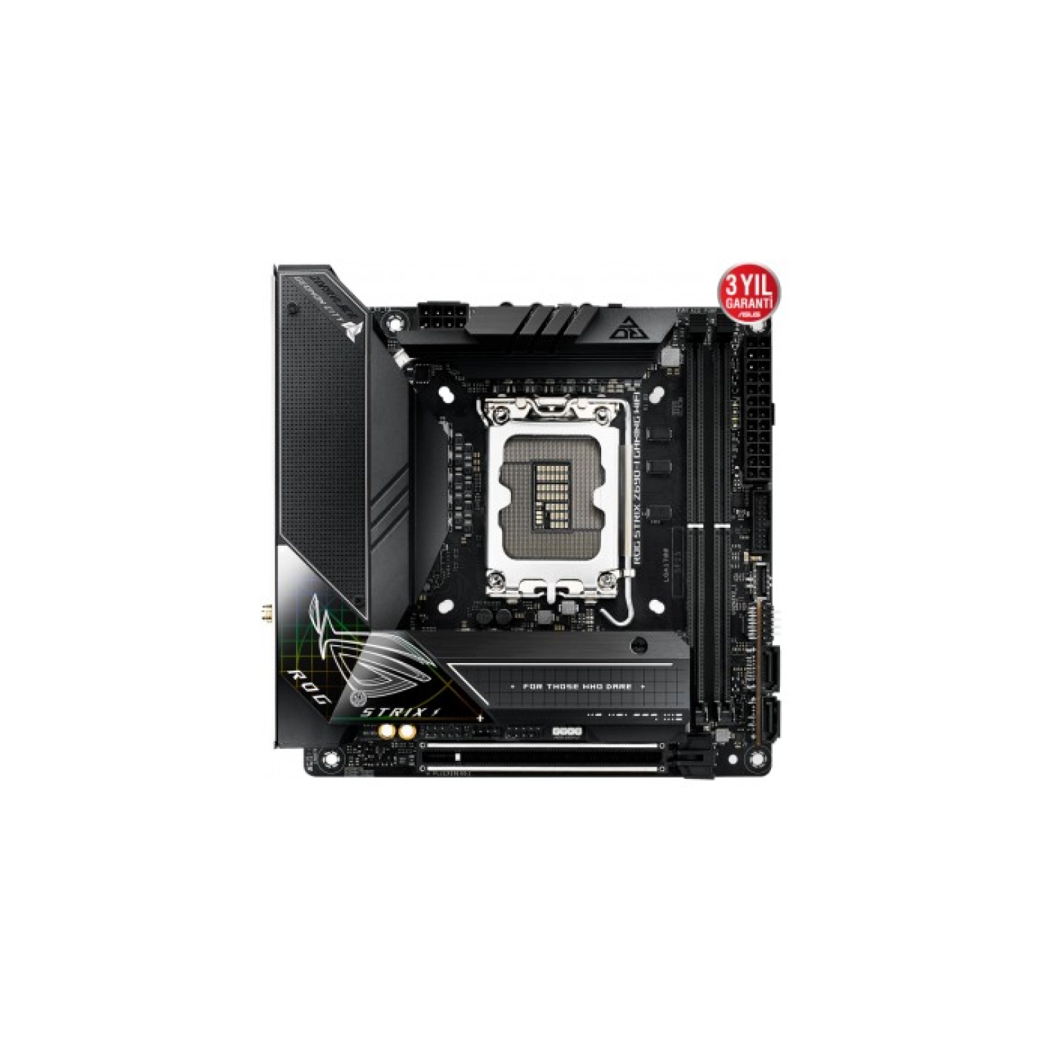 Asus Rog Strıx Z690-I Gaming Wıfı Ddr5 6400Mhz(Oc) Hdmi 2 Mini Itx 1700P - Görsel 2