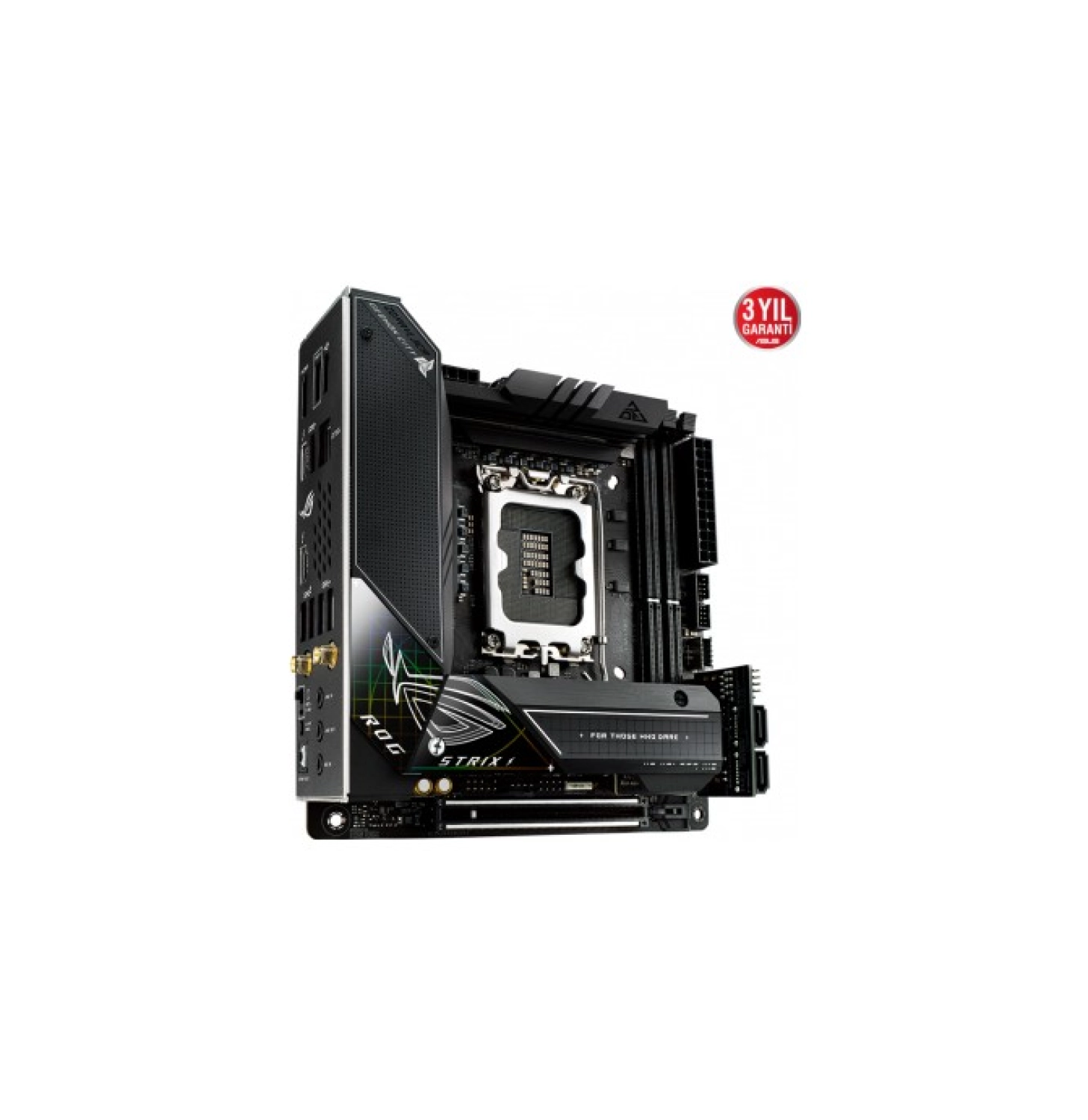 Asus Rog Strıx Z690-I Gaming Wıfı Ddr5 6400Mhz(Oc) Hdmi 2 Mini Itx 1700P - Görsel 4