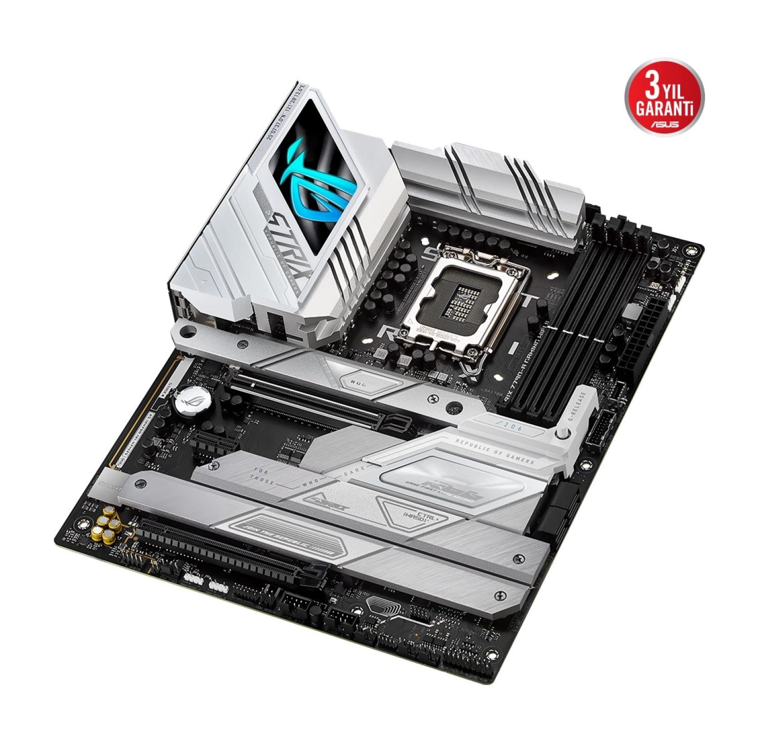 Asus Rog Strix Z790-A Gaming Wifi Ii Intel Z790 Ddr5 8000 Lga1700 Dp Hdmi 5X M2 Usb3.2 Wifi 7 Atx (Rog Strix Z790-A Gaming Wifi Ii ) Anakart - Görsel 3