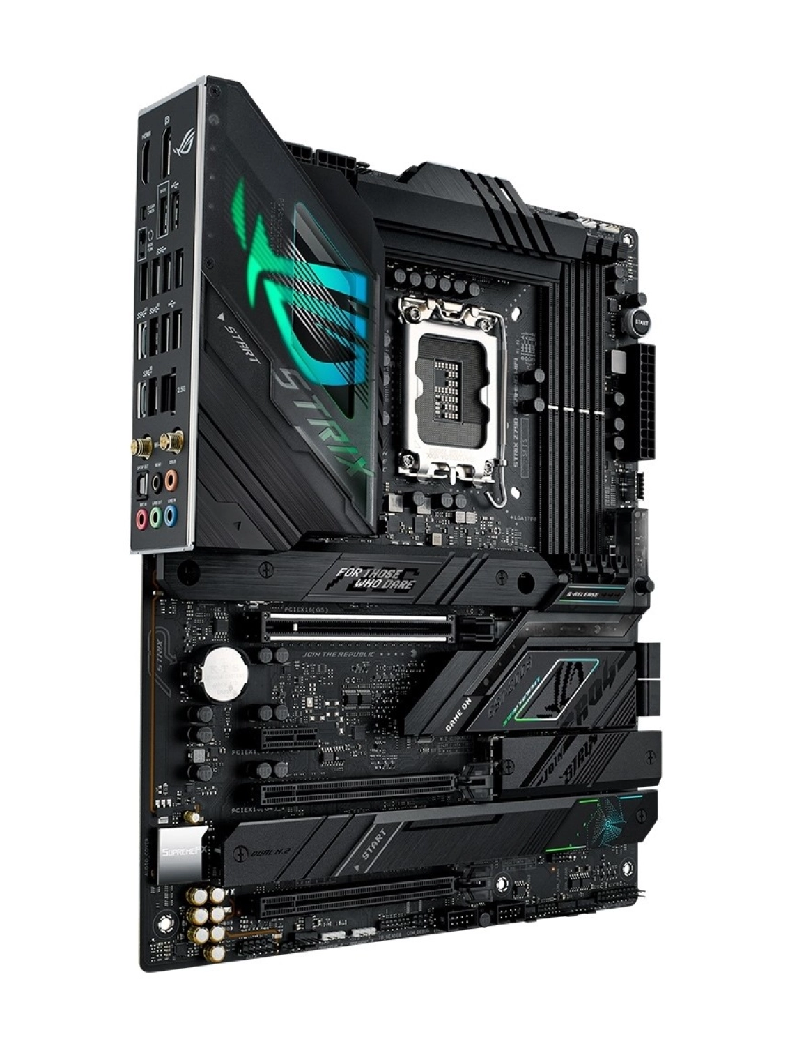 Asus Rog Strix Z790-F Gaming Wifi Intel Z790 Lga1700 Ddr5 Atx Anakart - Görsel 3