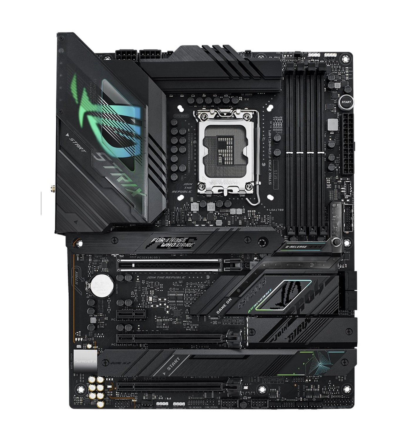 Asus Rog Strix Z790-F Gaming Wifi Intel Z790 Lga1700 Ddr5 Atx Anakart - Görsel 5
