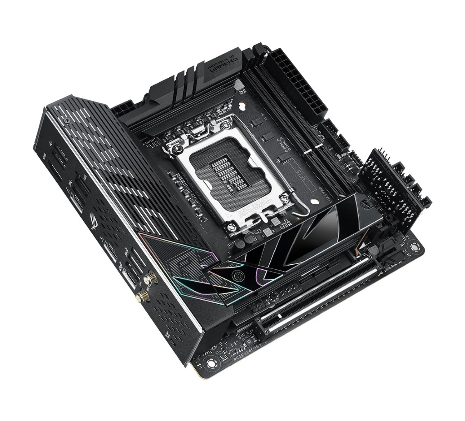 Asus Rog Strix Z790-I Gaming Wifi Intel Z790 Lga1700 Ddr5 Mini-Itx Anakart - Görsel 2