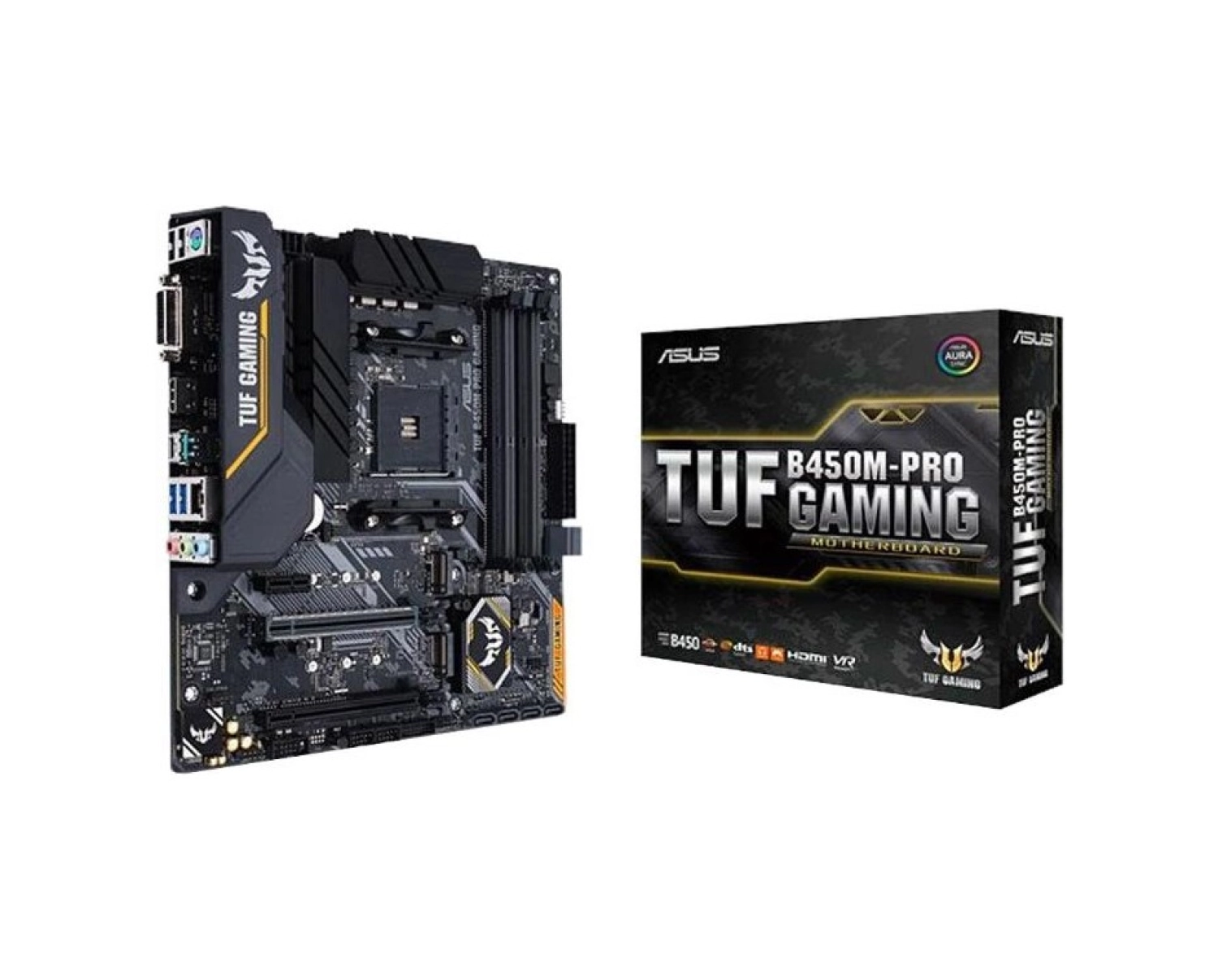 Asus Tuf B450M-Pro Gaming Amd Am4 Ddr4 Micro Atx Anakart ürün görseli
