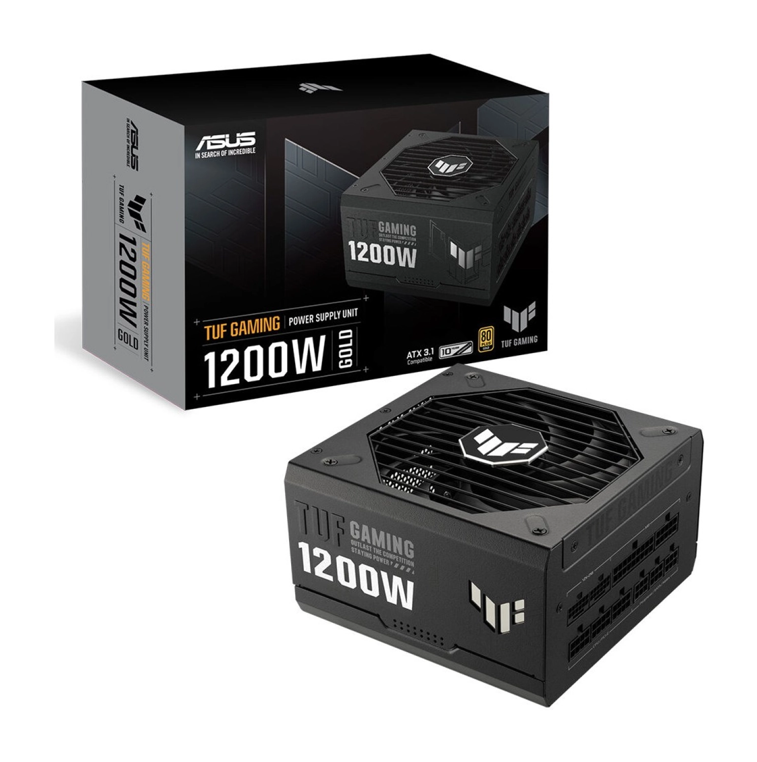 Asus Tuf Gamıng 1200G 80 Plus Gold 1200W Modüler Atx 3.0 Uyumlu ürün görseli