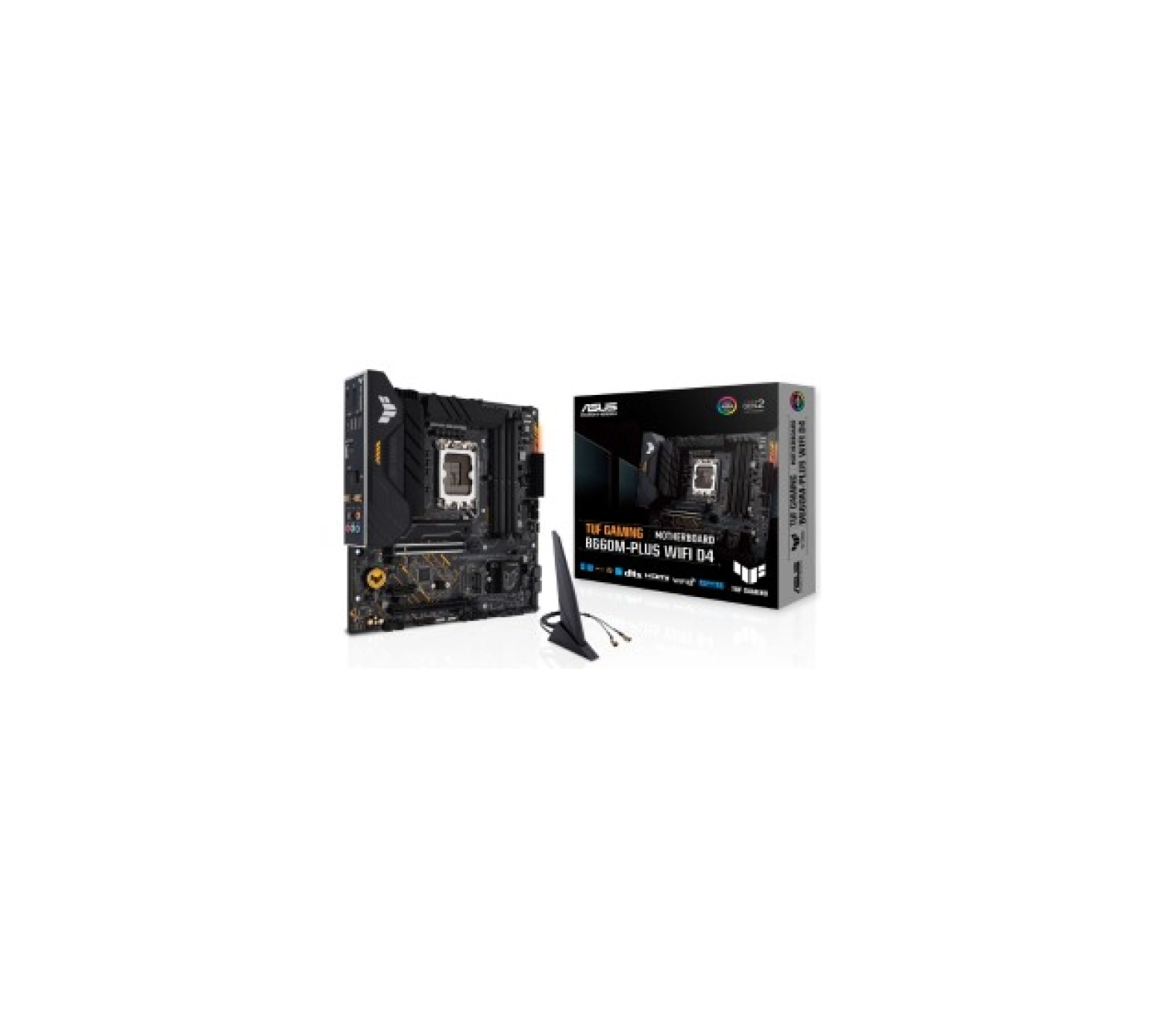 Asus Tuf Gaming B660M-Plus Wıfı D4 B660 5333 Mhz Ddr4 Lga1700 Matx Anakart ürün görseli
