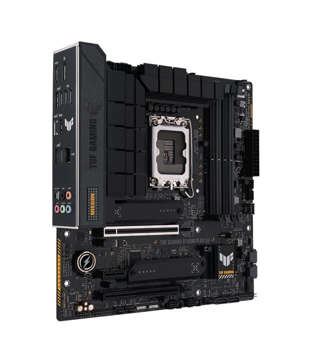 Asus Tuf Gaming B760M-Plus D4 Soket 1700 5333Mhz(Oc) Ddr4 M.2 Anakart ürün görseli