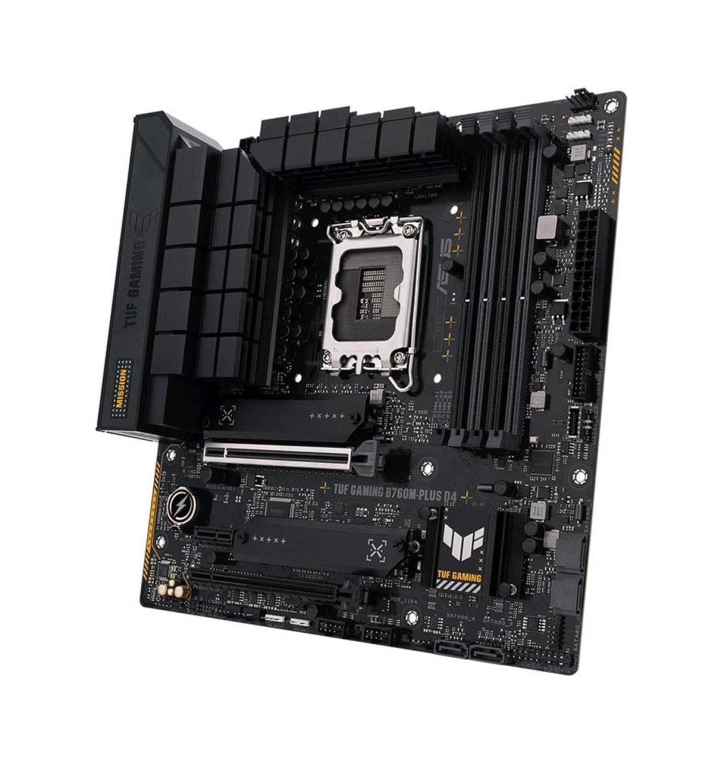 Asus Tuf Gaming B760M-Plus D4 Soket 1700 5333Mhz(Oc) Ddr4 M.2 Anakart - Görsel 2