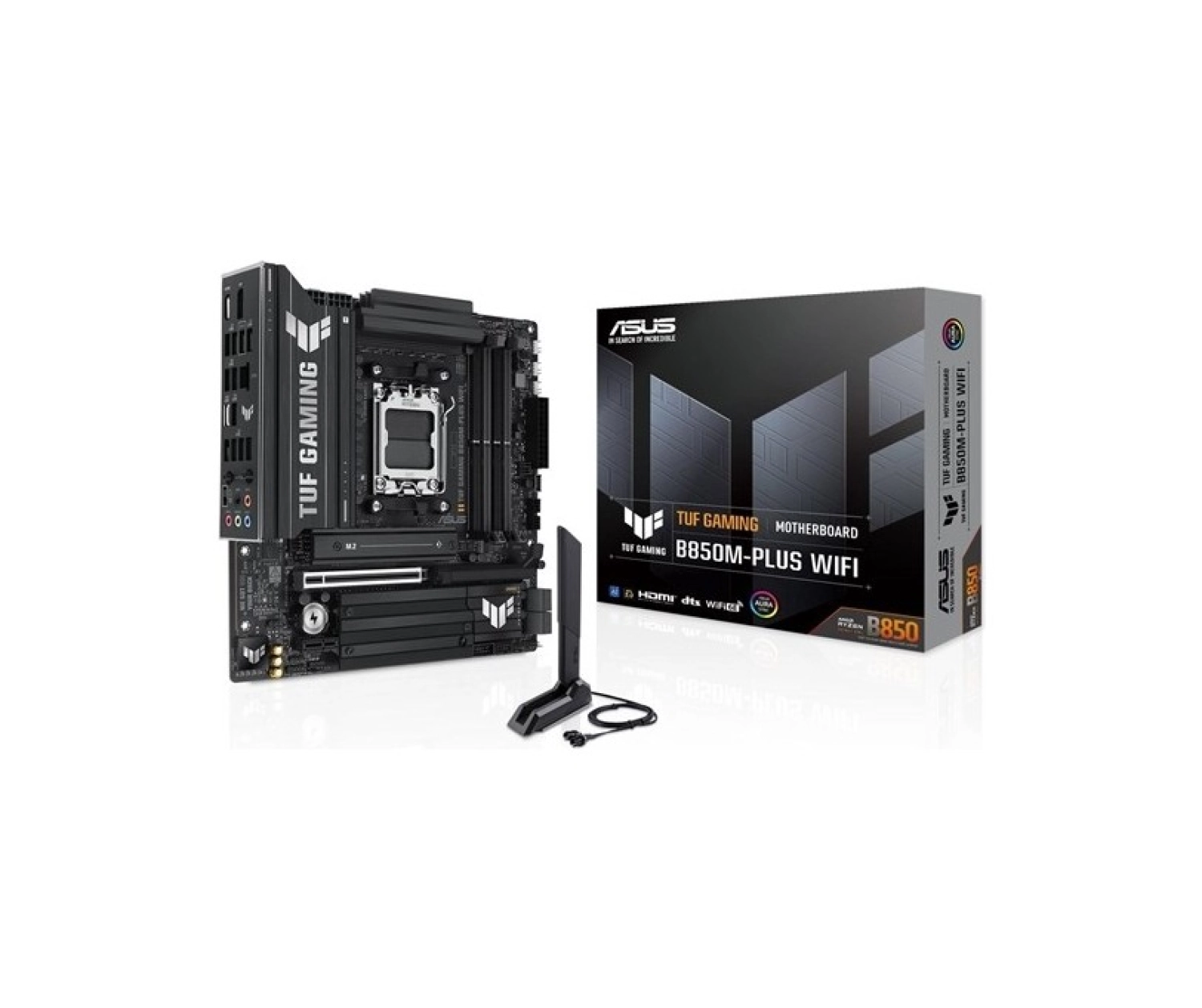 Asus Tuf Gaming B850M-E Wifi6E Ddr5 Hdmı-Dp Typec Pcıe 5.0 Am5 Matx ürün görseli