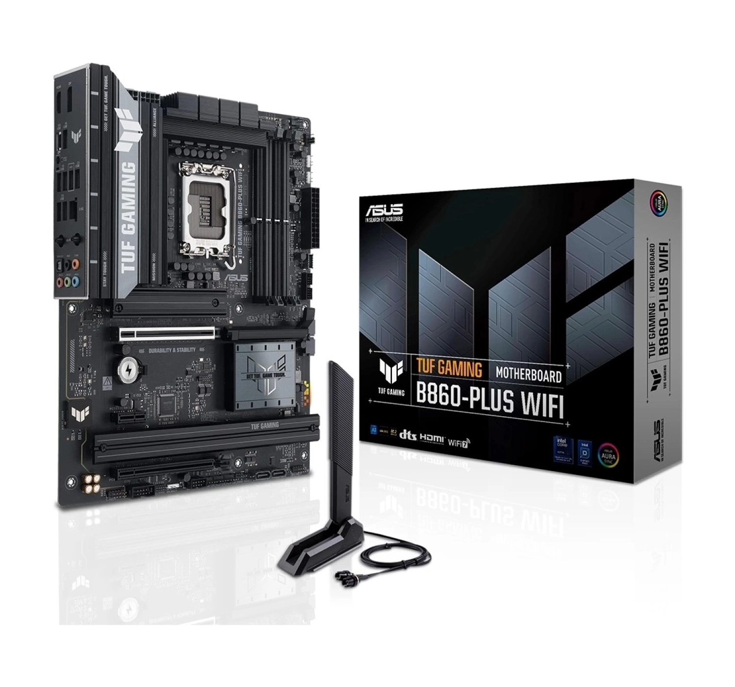 Asus Tuf Gaming B860-Plus Wifi Ddr5 8666Mhz (Oc) M.2 1851P Atx Anakart ürün görseli