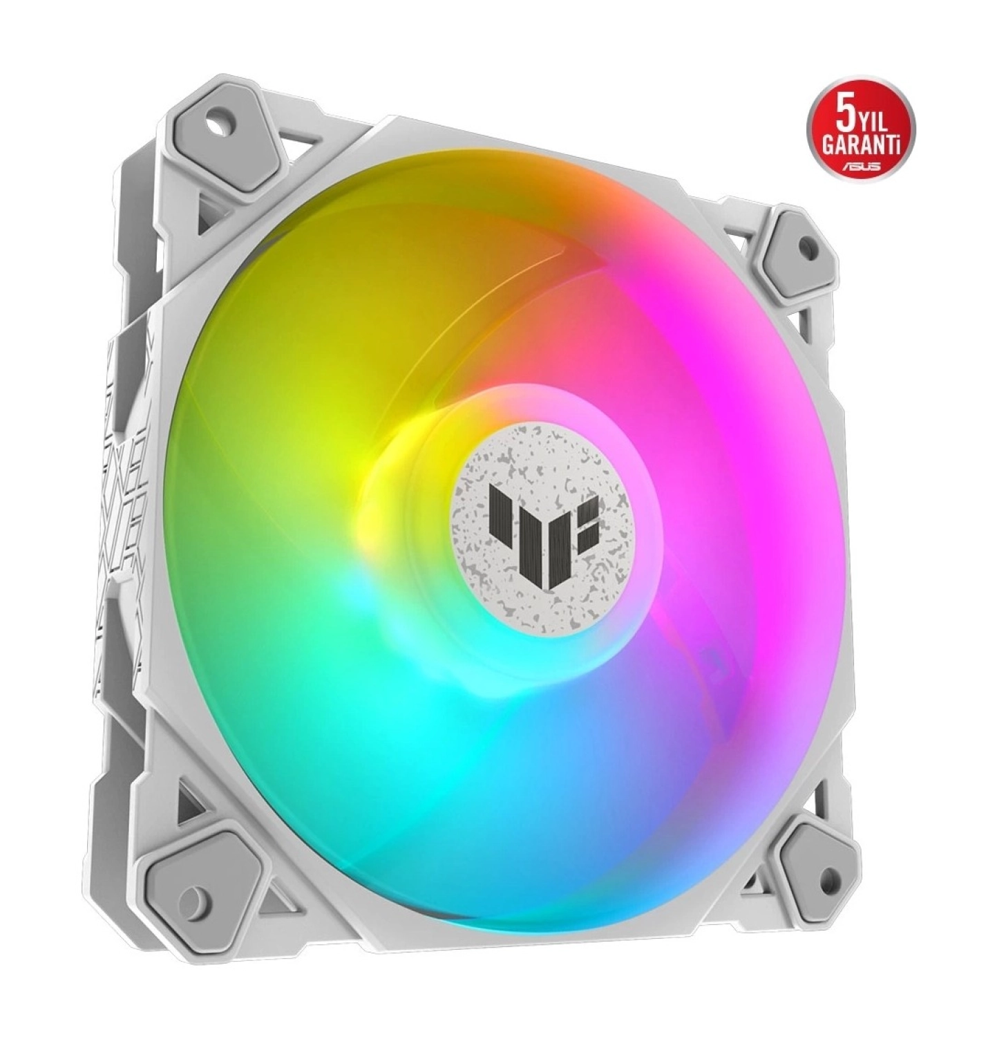 Asus Tuf Gaming Tf120 Argb Beyaz 120Mm Kasa Fanı - Görsel 2