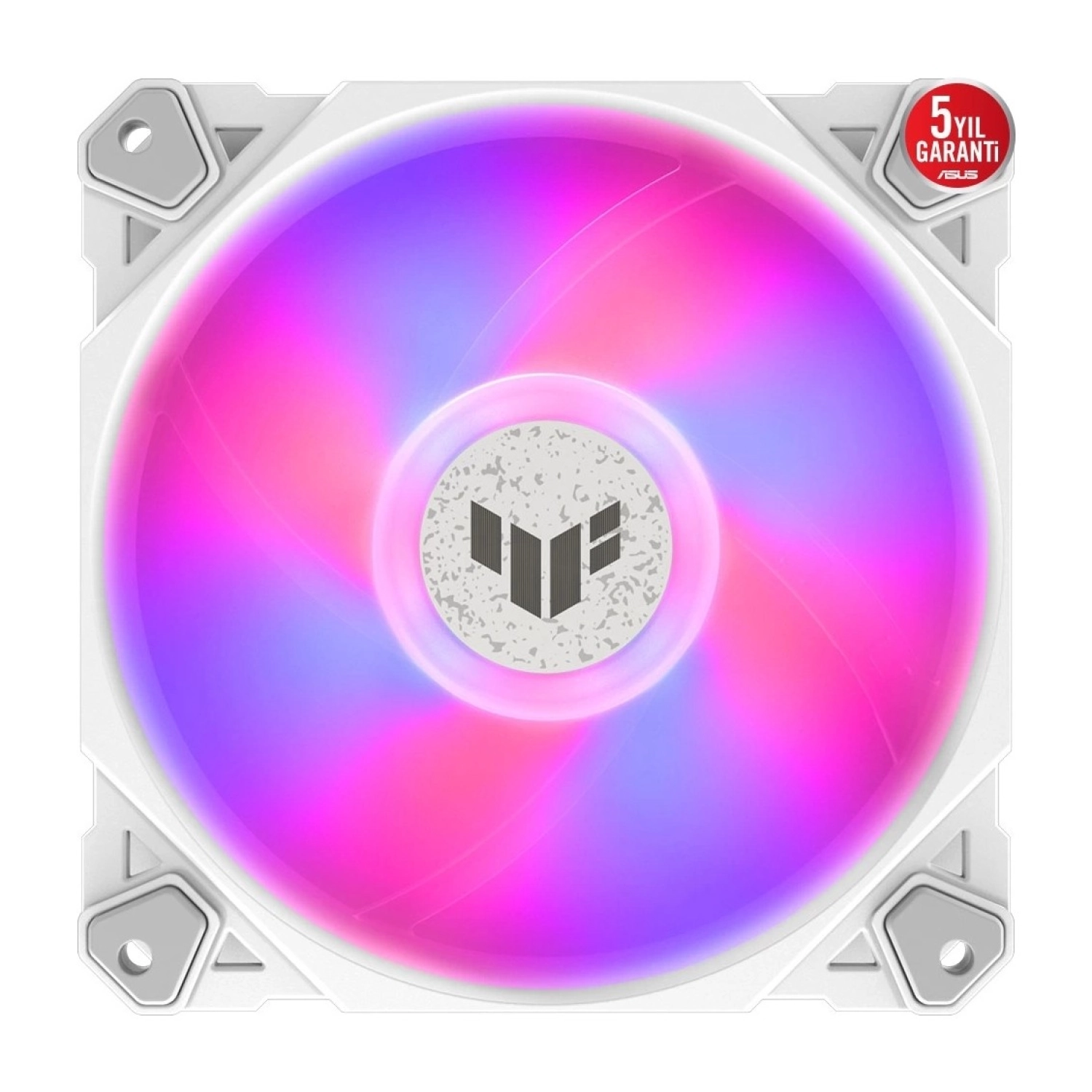 Asus Tuf Gaming Tf120 Argb Beyaz 120Mm Kasa Fanı - Görsel 4
