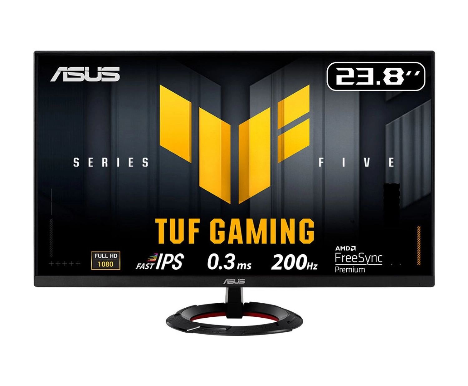 Asus Tuf Gaming Vg249Q5R 23.8" Fast Ips Fhd 200Hz 0.3Ms Dp Hdmi Hoparlör Çerçevesiz Monitör ürün görseli