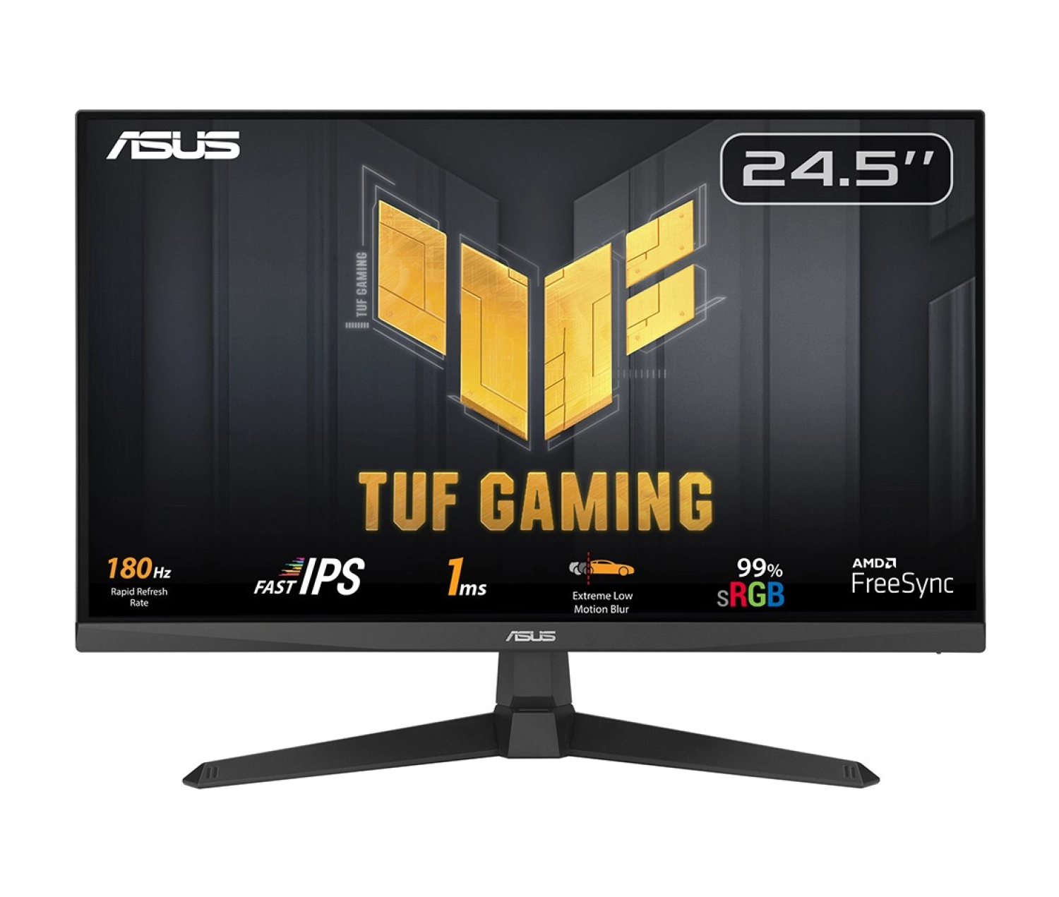 Asus Tuf Gaming Vg259Q3A 24.5 Inç 180Hz 1Ms Full Hd Freesync Fast Ips Gaming Monitör ürün görseli