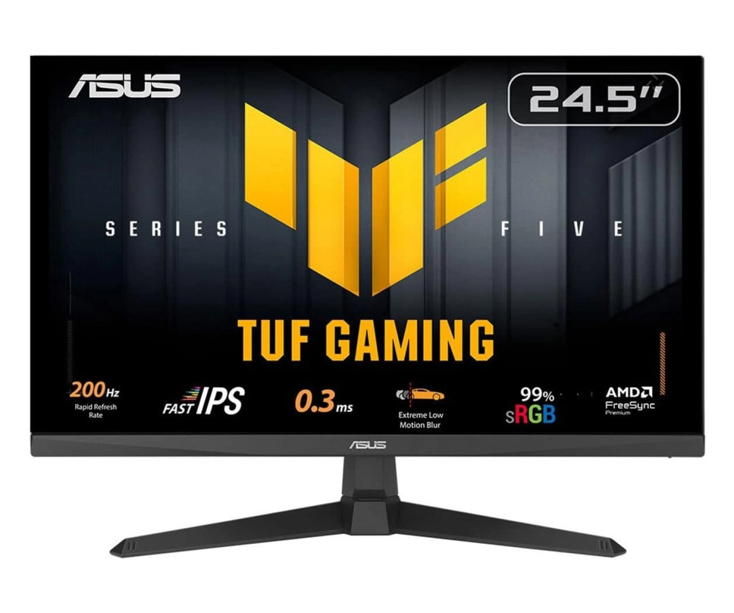 Asus Tuf Gaming Vg259Q5A 24.5" Fast Ips Fhd 200Hz 0.3Ms Adaptive-Sync Monitör ürün görseli