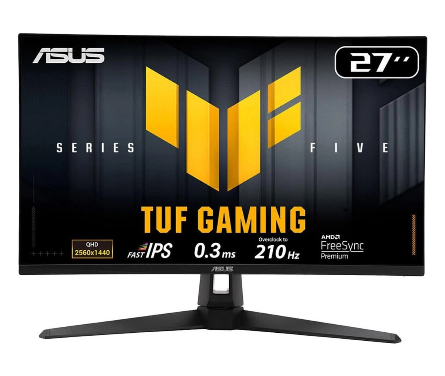 Asus Tuf Gaming Vg27Aq5A 27 Inç 210Hz 0.3Ms 2K Qhd Adaptive Sync Fast Ips Gaming Monitör ürün görseli