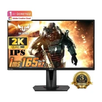 Asus Tuf Gaming Vg27Aqz 27 Inç 165Hz 1Ms Wqhd Adaptive Sync Ips Gaming Monitör
