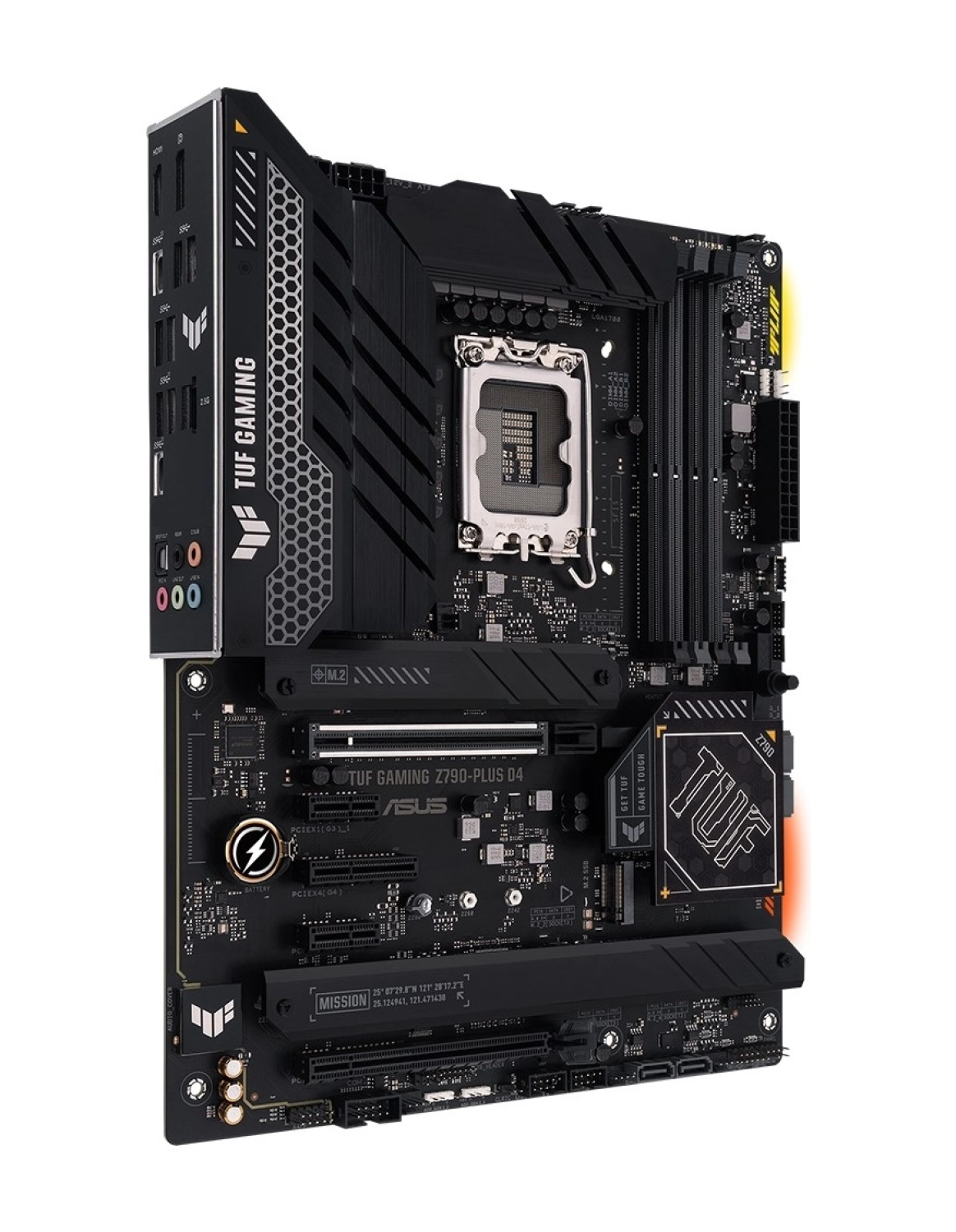 Asus Tuf Gaming Z790-Plus D4 Intel Z790 Lga1700 Ddr4 5333 Dp Hdmı 4X M2 Usb3.2 Aura Rgb 2.5Gbit Lan Atx (Tuf Gaming Z790-Plus D4) Anakart ürün görseli