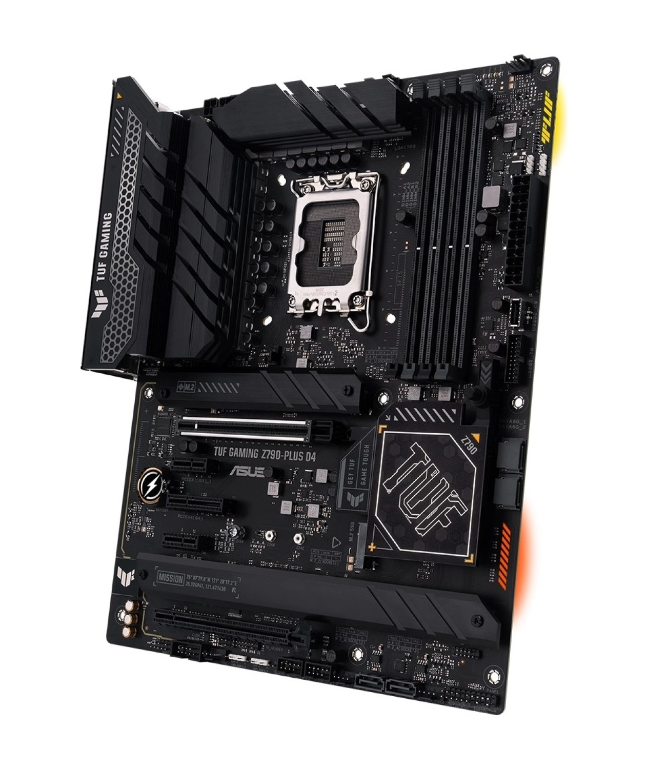 Asus Tuf Gaming Z790-Plus D4 Intel Z790 Lga1700 Ddr4 5333 Dp Hdmı 4X M2 Usb3.2 Aura Rgb 2.5Gbit Lan Atx (Tuf Gaming Z790-Plus D4) Anakart - Görsel 2