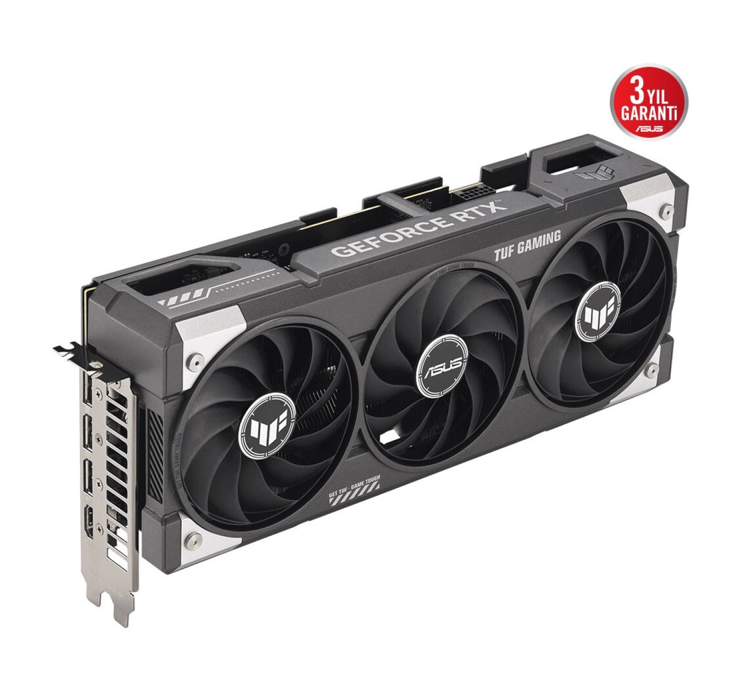Asus Tuf-Rtx5060Ti-O8G-Gaming-Nvidia-Geforce-Rtx 5060 Tı-8G-8Gb Gddr7-128Bit--Oc-Hdmi-3Xdp-Rgb-Dlss4 Ekran Kartı - Görsel 3