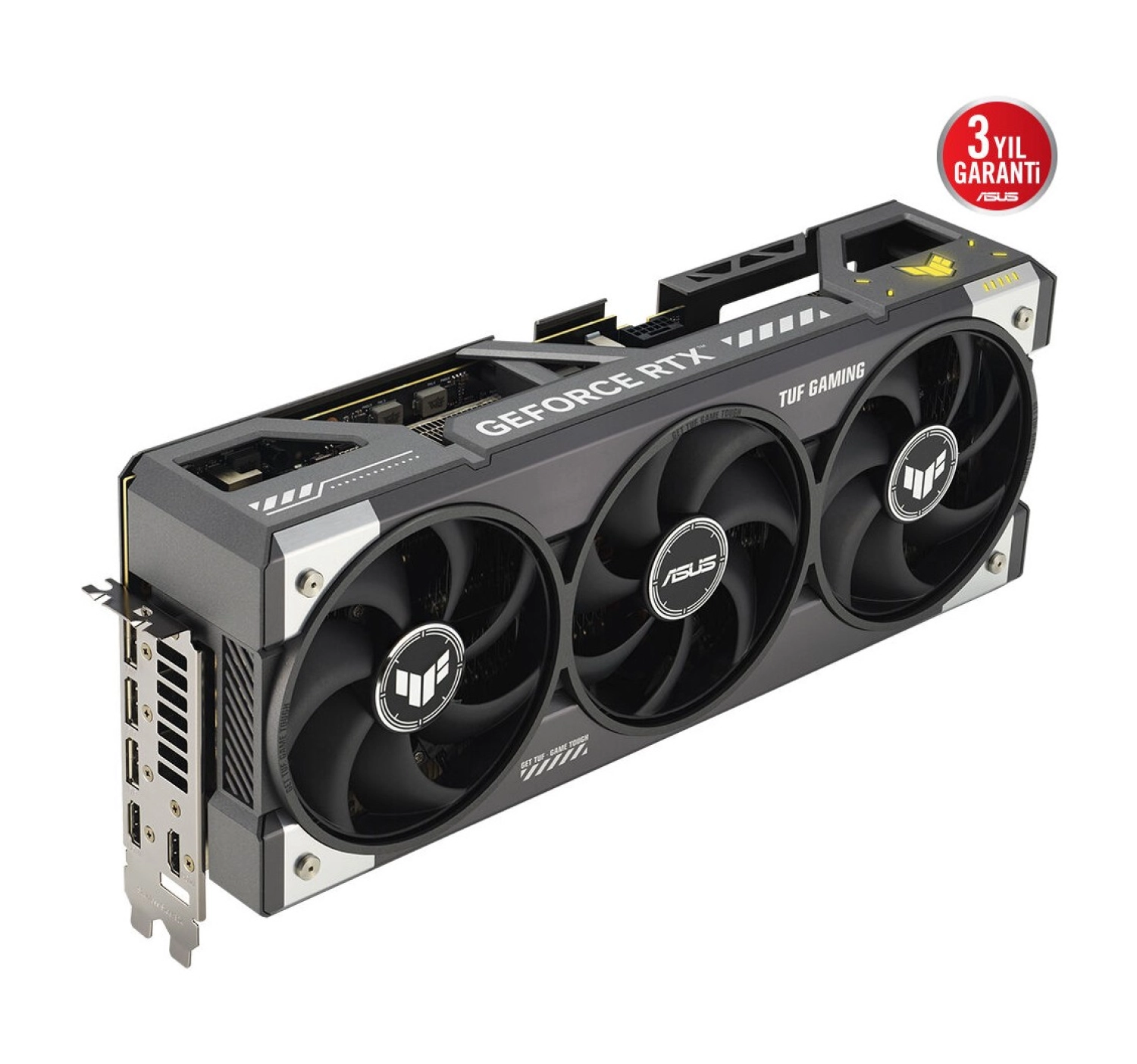 Asus -Tuf-Rtx5090-O32G-Gaming-Nvidia-Geforce-Rtx 5090-32Gb Gddr7-512Bit--Oc-2Xhdmi-3Xdp-Rgb-Dlss4 Ekran Kartı - Görsel 3
