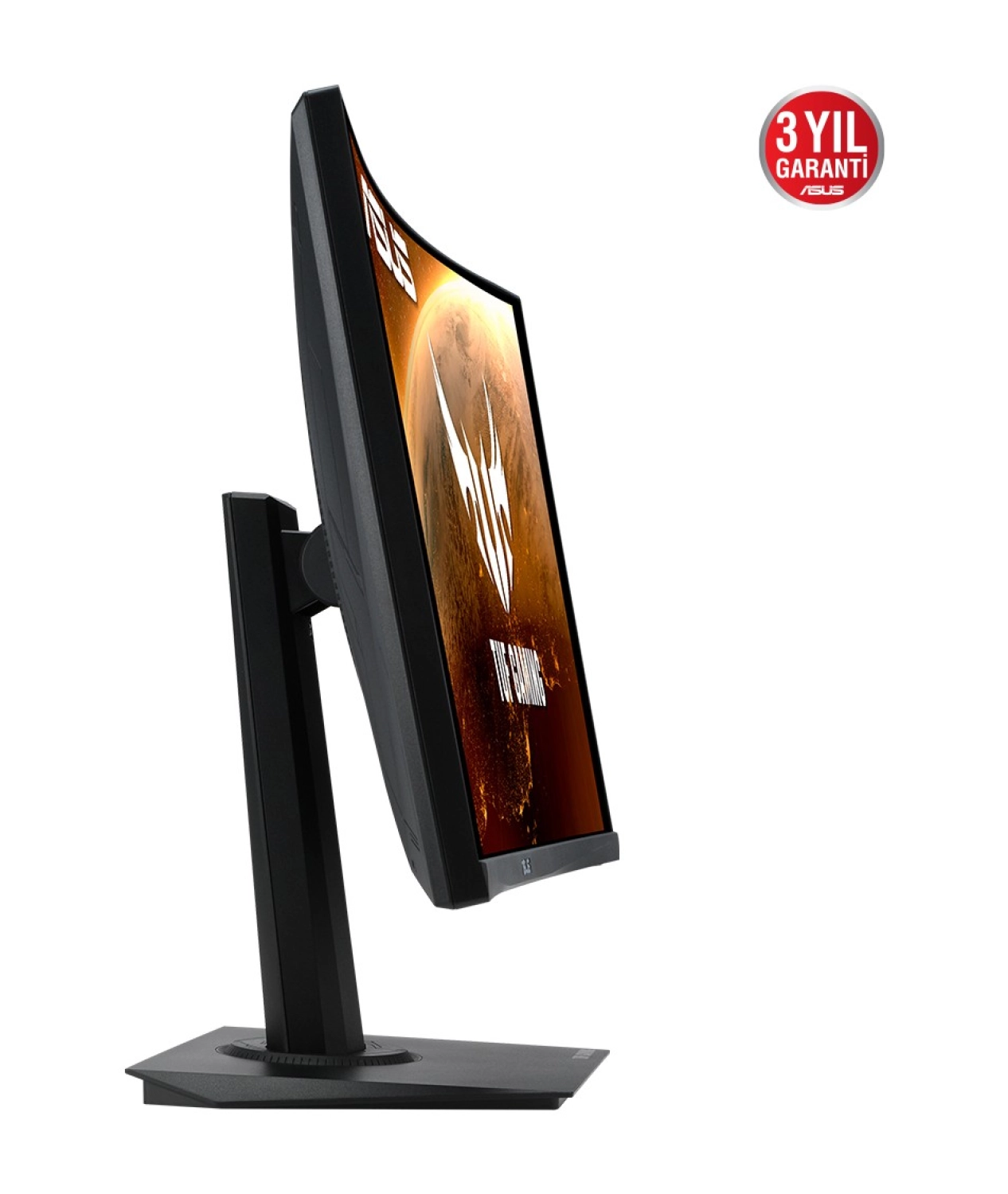Asus Tuf Vg24Vqe Kavisli 23.6" 165Hz 1Ms (Hdmi+Display) Freesync Full Hd Led Monitör - Görsel 3