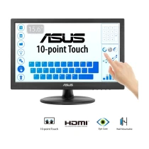 Asus Vt168Hr 15,6 Led 1366X768 10Ms Hdmi Vga Vesa 3Yıl 10 Parmak Dokunmatik Monitör