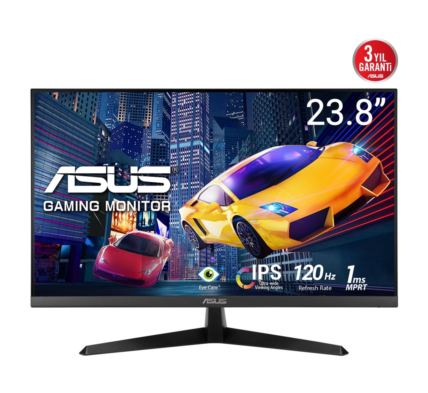 Asus Vy249Hgr Eye Care Oyuncu Monitörü – 23,8 Inç Fhd (1920 X 1080), Ips, 120Hz(Oc), Smoothmotion, Monitör - Görsel 2