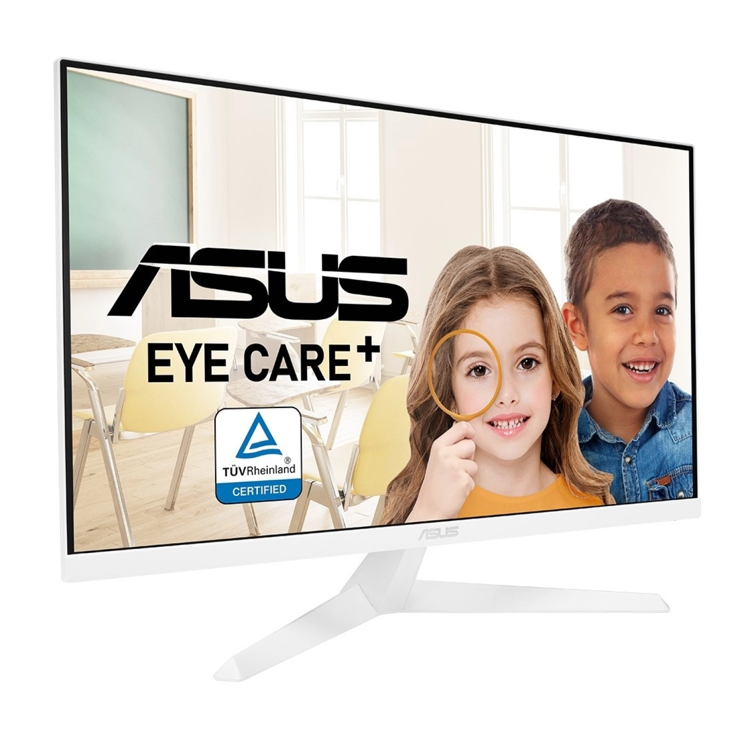 Asus Vy279He-W 27" Ips Fhd 75Hz 1Ms Hdmi Vga Çerçevesiz Eyecare Beyaz Monitör - Görsel 2