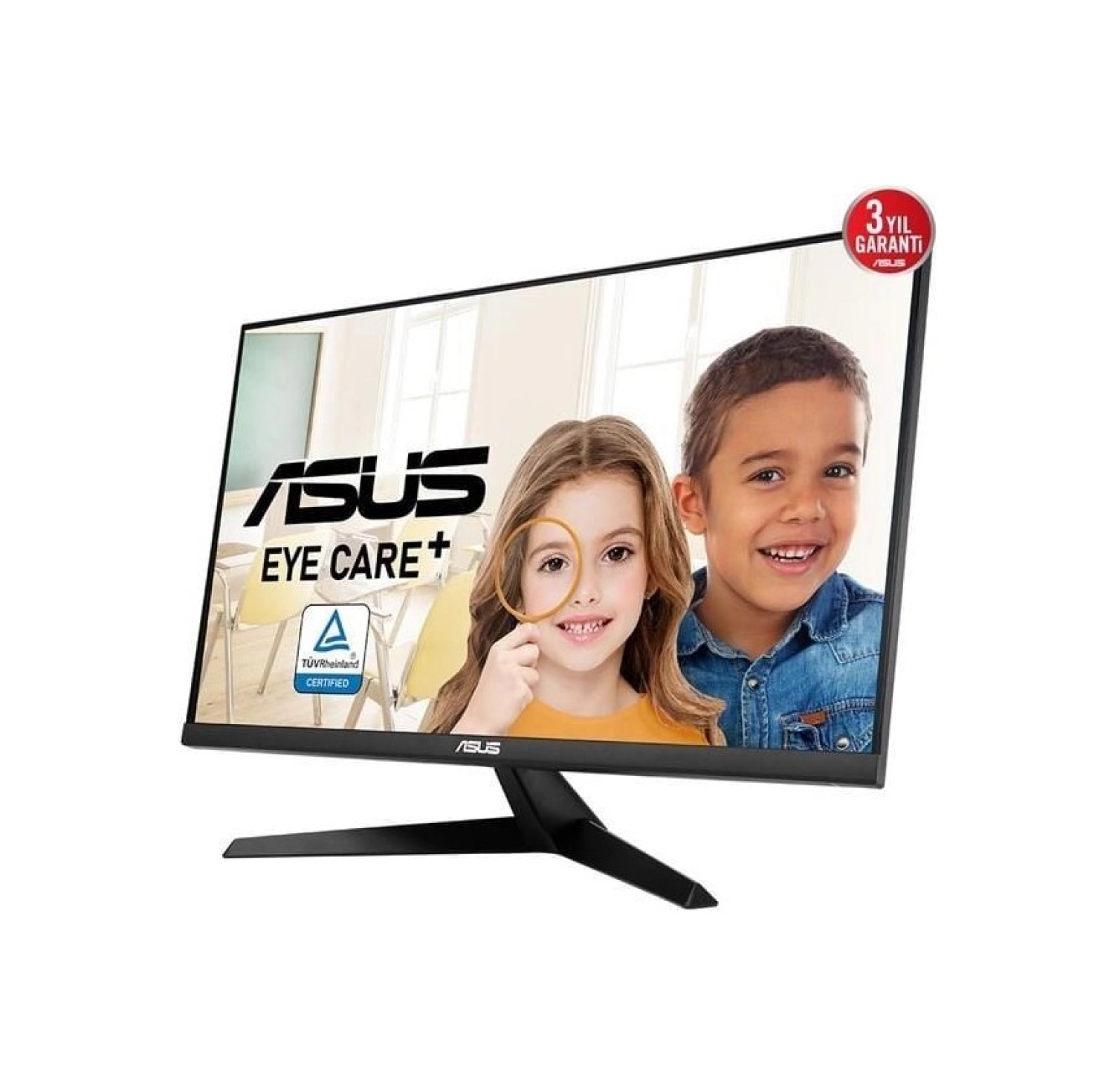 Asus Vy27Uq 27" Ips 4K Uhd 60Hz Freesync Dp Hdmi Hoparlör Çerçevesiz Eyecare Monitör - Görsel 2