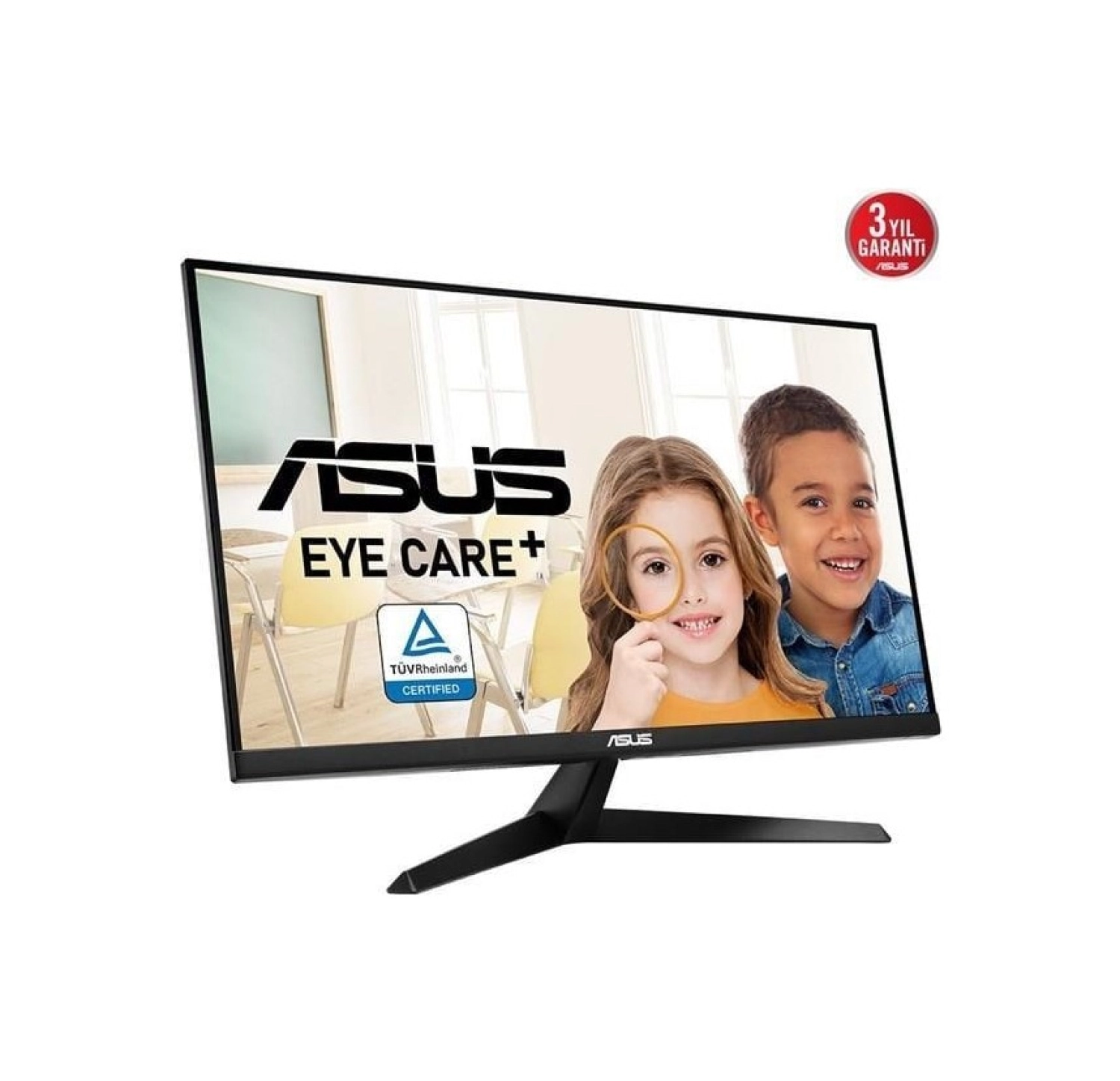 Asus Vy27Uq 27" Ips 4K Uhd 60Hz Freesync Dp Hdmi Hoparlör Çerçevesiz Eyecare Monitör - Görsel 3