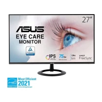 Asus Vz27Ehe 27 Ips Freesync 1920X1080 1Ms 75Hz Hdmi Vga Vesa 3Yil Eyecare, Flicker-Free,Cercevesiz,Dusuk Mavi Isik,Ultra Slim Monitör