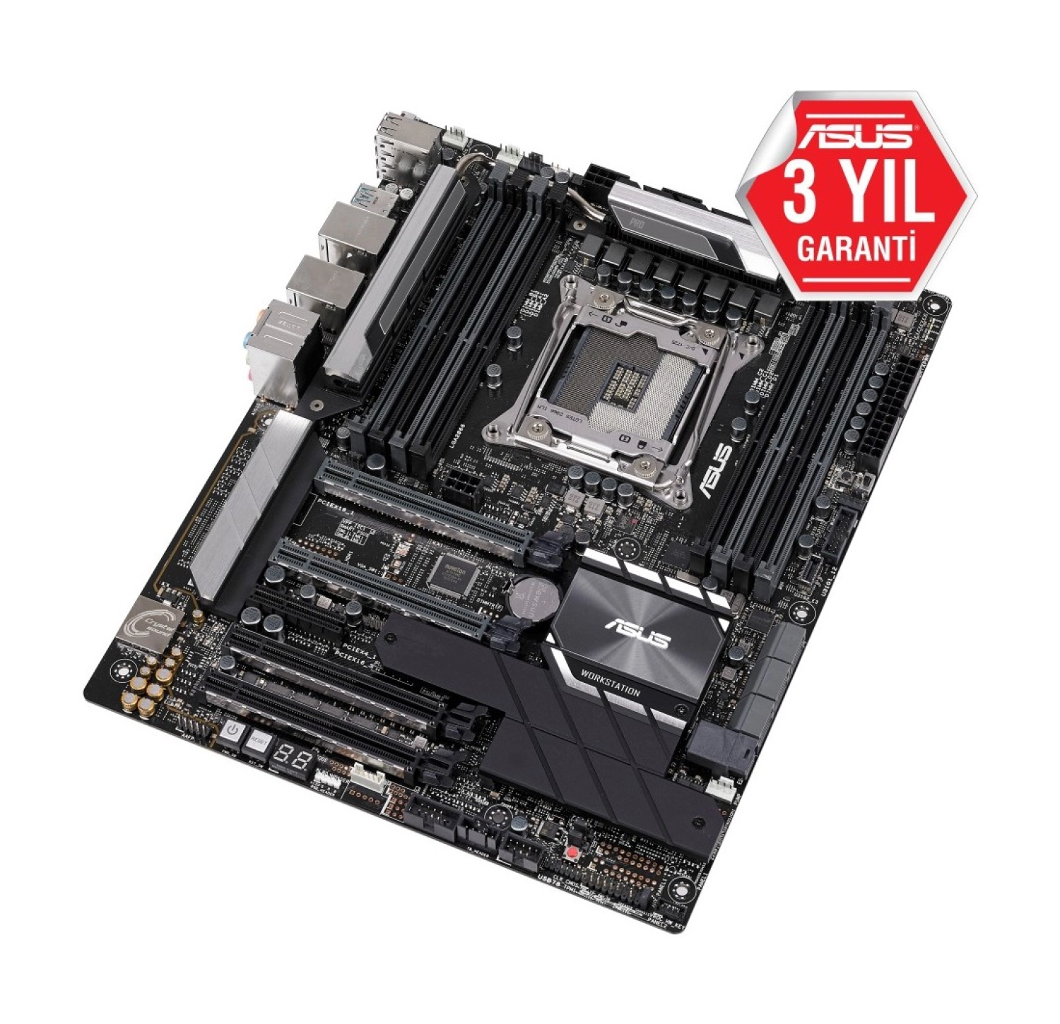 Asus Ws X299 Pro Intel X299 Lga2066 Ddr4 Atx Anakart - Görsel 4