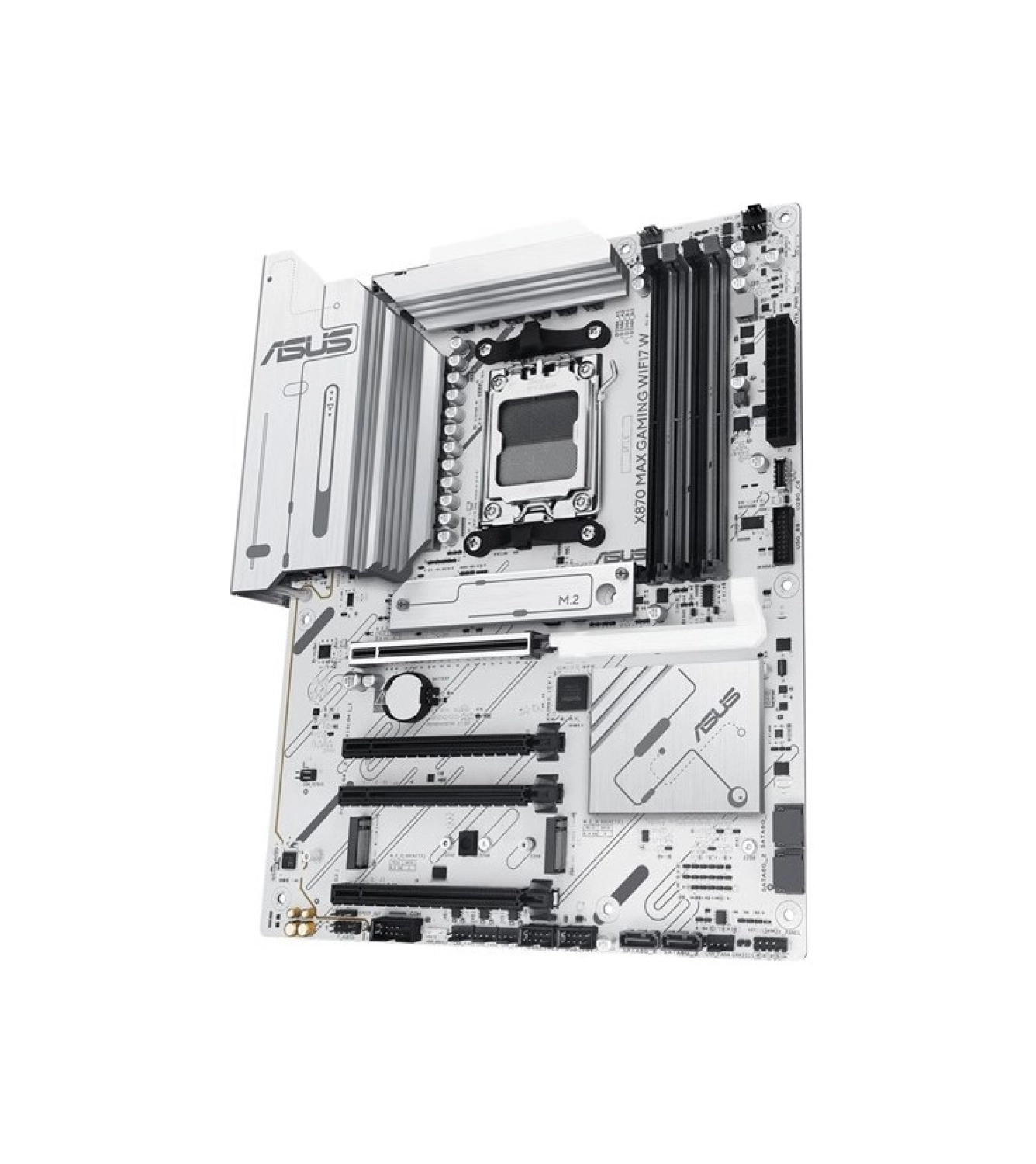 Asus X870 Max Gamıng Wıfı7 W Ddr5 Hdmı-Dp Typec Pcıe 5.0 Am5 Atx - Görsel 4