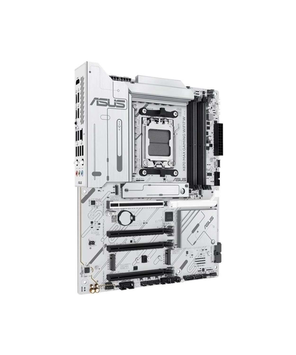 Asus X870 Max Gamıng Wıfı7 W Ddr5 Hdmı-Dp Typec Pcıe 5.0 Am5 Atx - Görsel 3