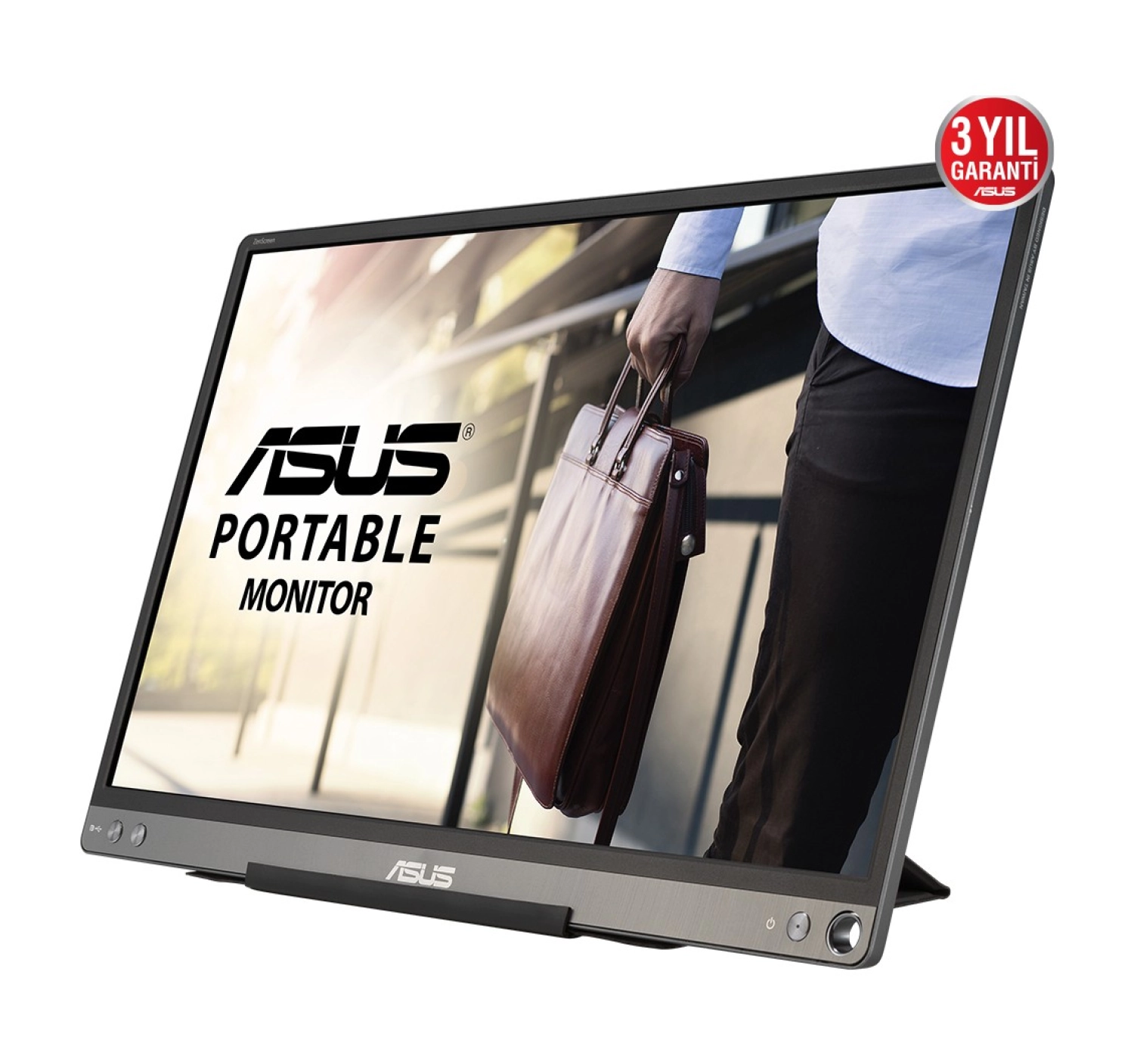 Asus Zenscreen Mb16Ace 15.6" 60Hz 5Ms (Type-C) Full Hd Ips Monitör - Görsel 2