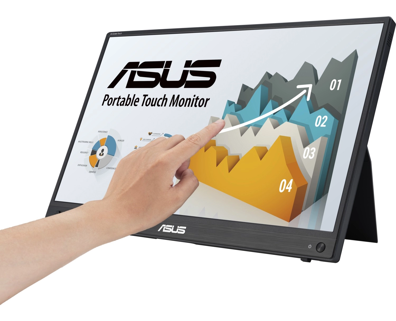 Asus Zenscreen Mb16Aht 15,6 60 Hz 5Ms (Mini-Hdmı Usb-C Mm) Ips 1920X1080 Taşınabilir Usb Monitör - Görsel 3