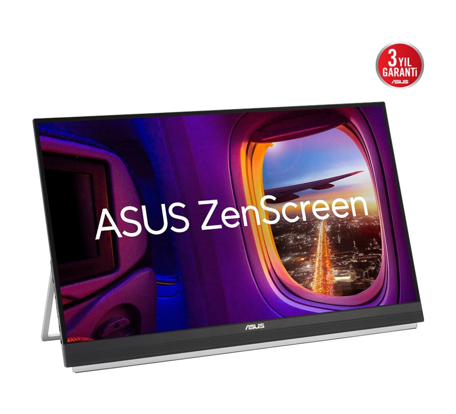 Asus Zenscreen Mb27Acf 27 Ips 2560X1440 5Ms 100Hz 300Cd Hdmi Usb Hoparlör Vesa - Görsel 3