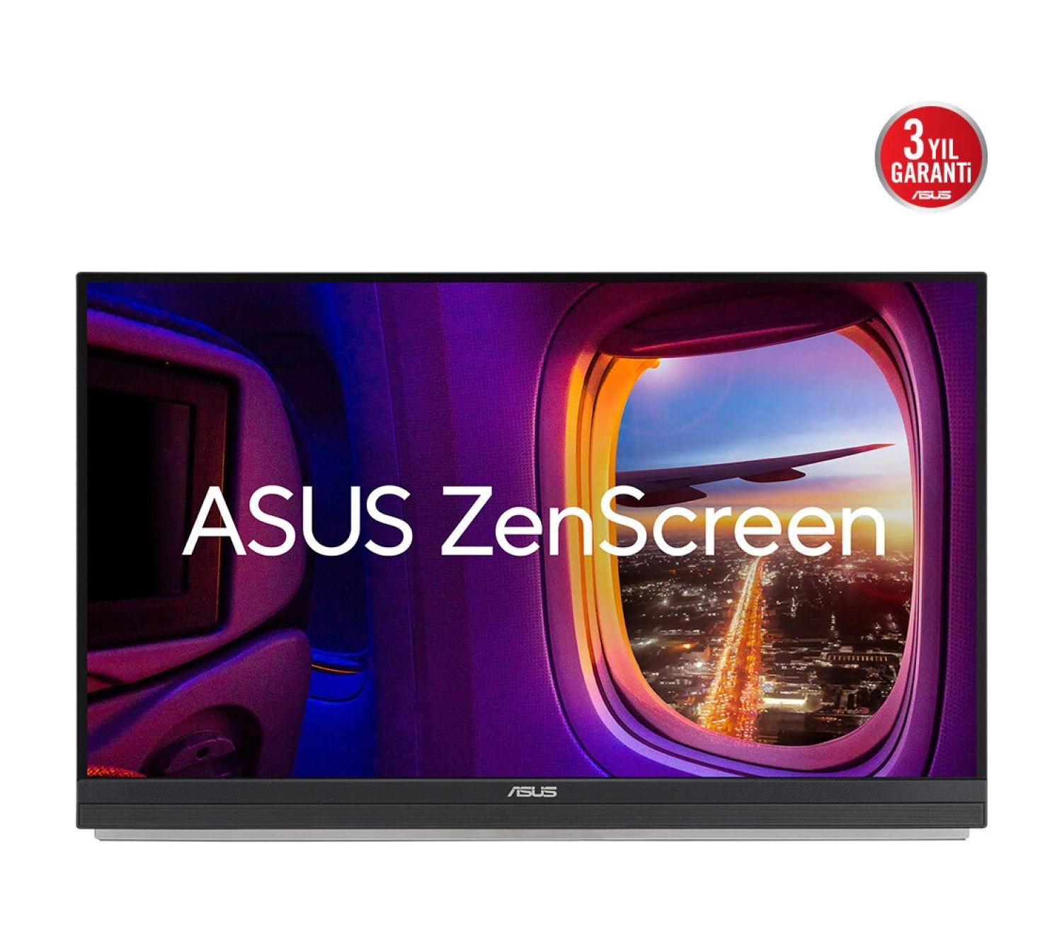 Asus Zenscreen Mb27Acf 27 Ips 2560X1440 5Ms 100Hz 300Cd Hdmi Usb Hoparlör Vesa - Görsel 2