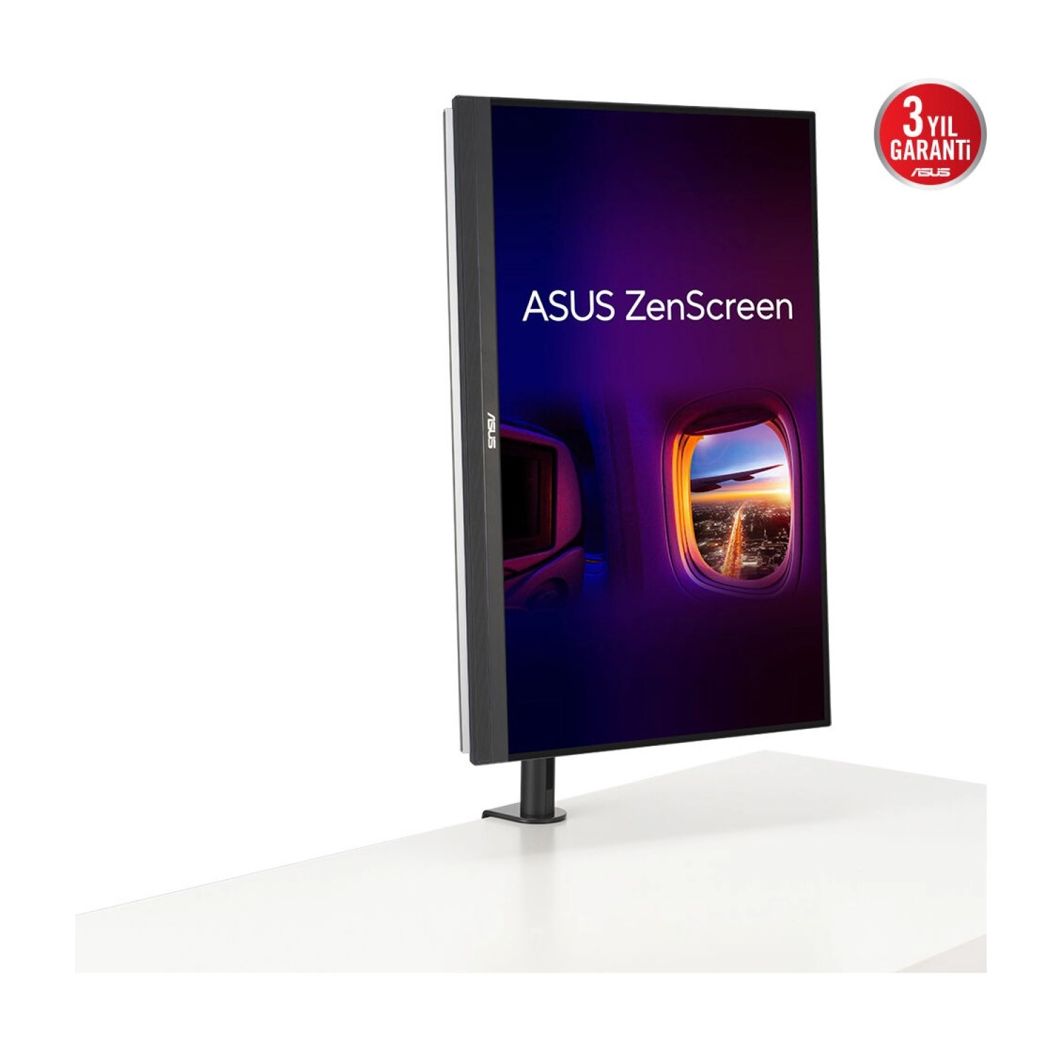 Asus Zenscreen Mb27Acf 27 Ips 2560X1440 5Ms 100Hz 300Cd Hdmi Usb Hoparlör Vesa - Görsel 5