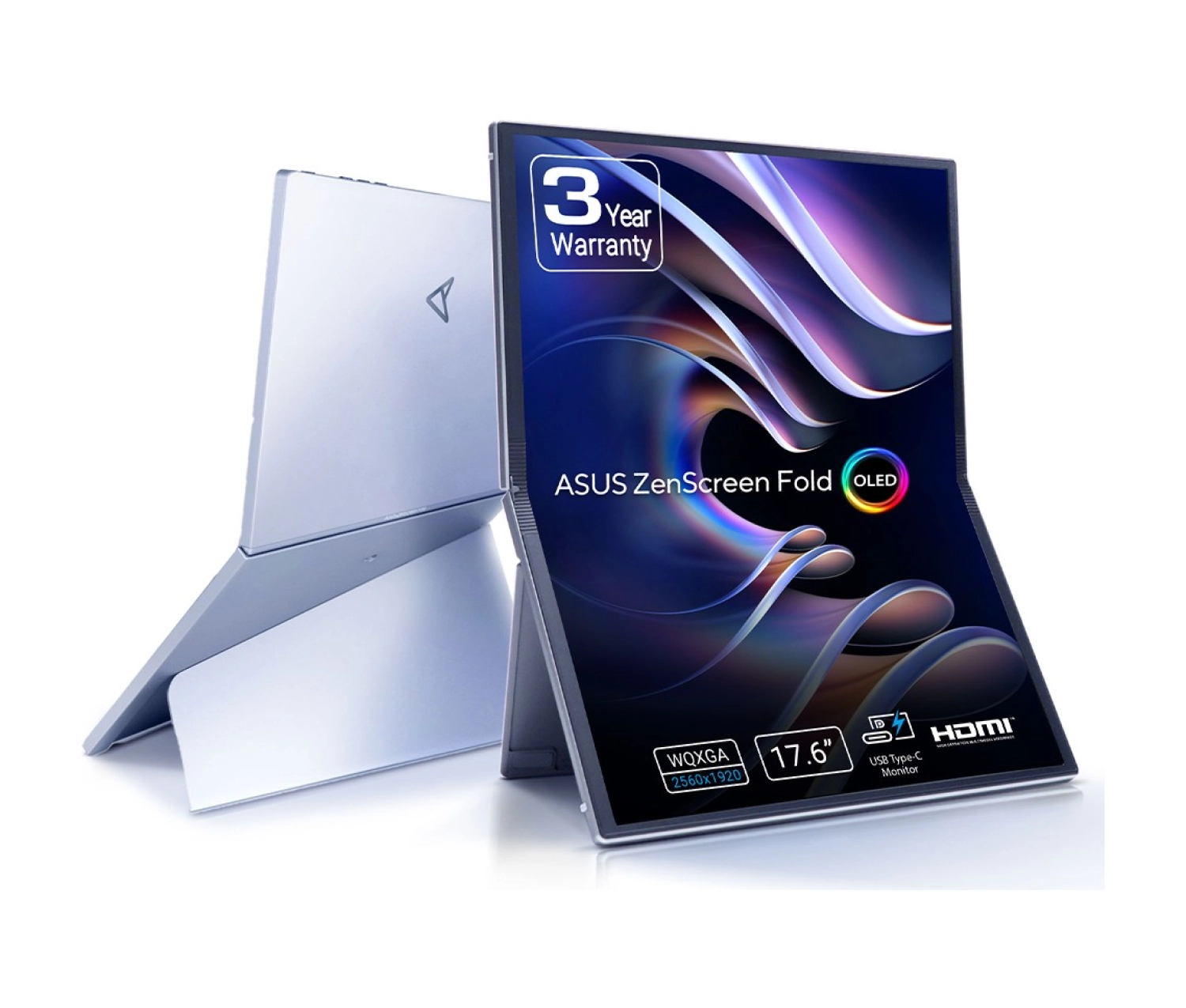 Asus Zenscreen Mq17Qh 17.3 Oled 2560X1920 0.2Ms 60Hz Oyuncu Monitörü ürün görseli