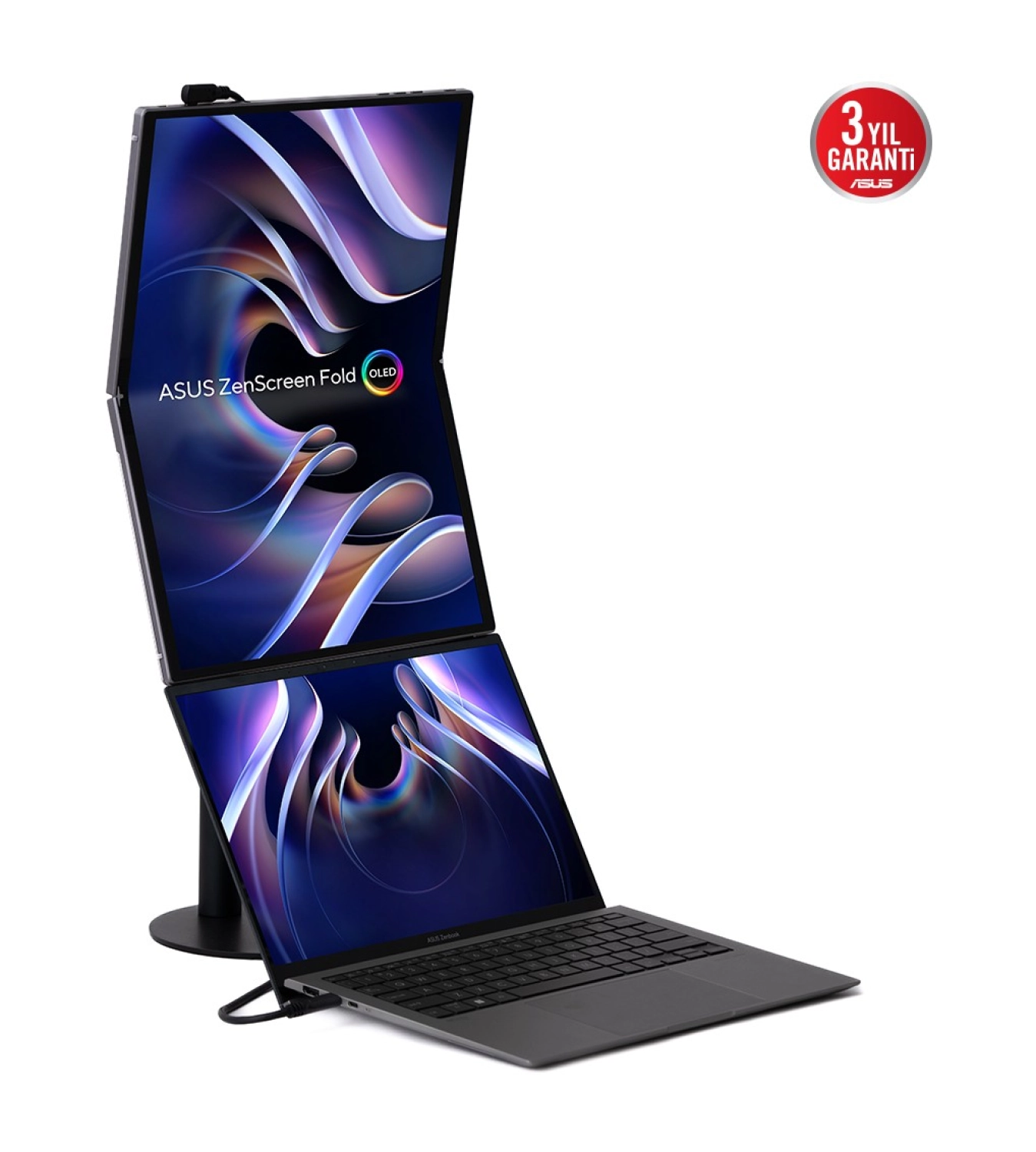 Asus Zenscreen Mq17Qh 17.3 Oled 2560X1920 0.2Ms 60Hz Oyuncu Monitörü - Görsel 4