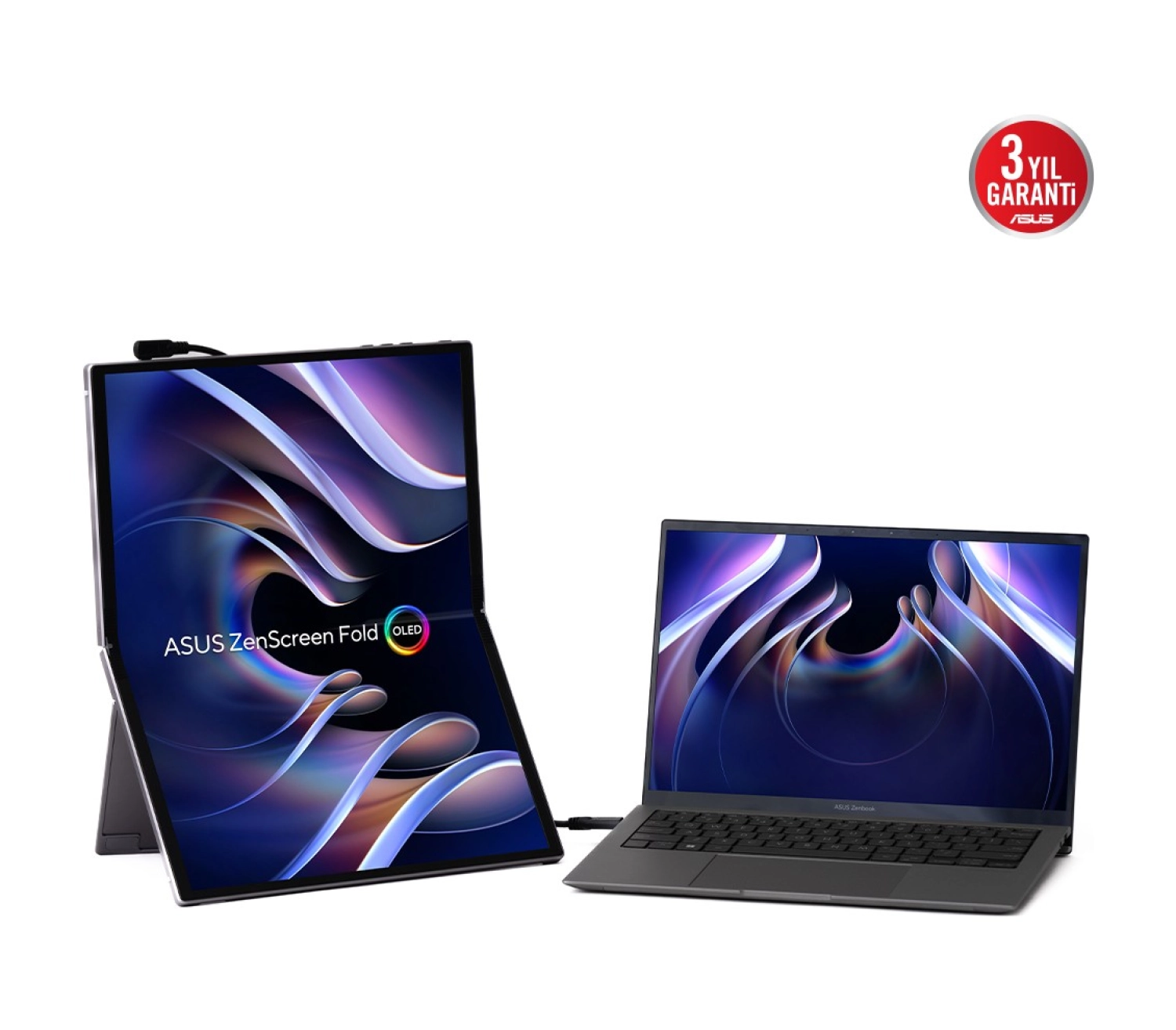 Asus Zenscreen Mq17Qh 17.3 Oled 2560X1920 0.2Ms 60Hz Oyuncu Monitörü - Görsel 5