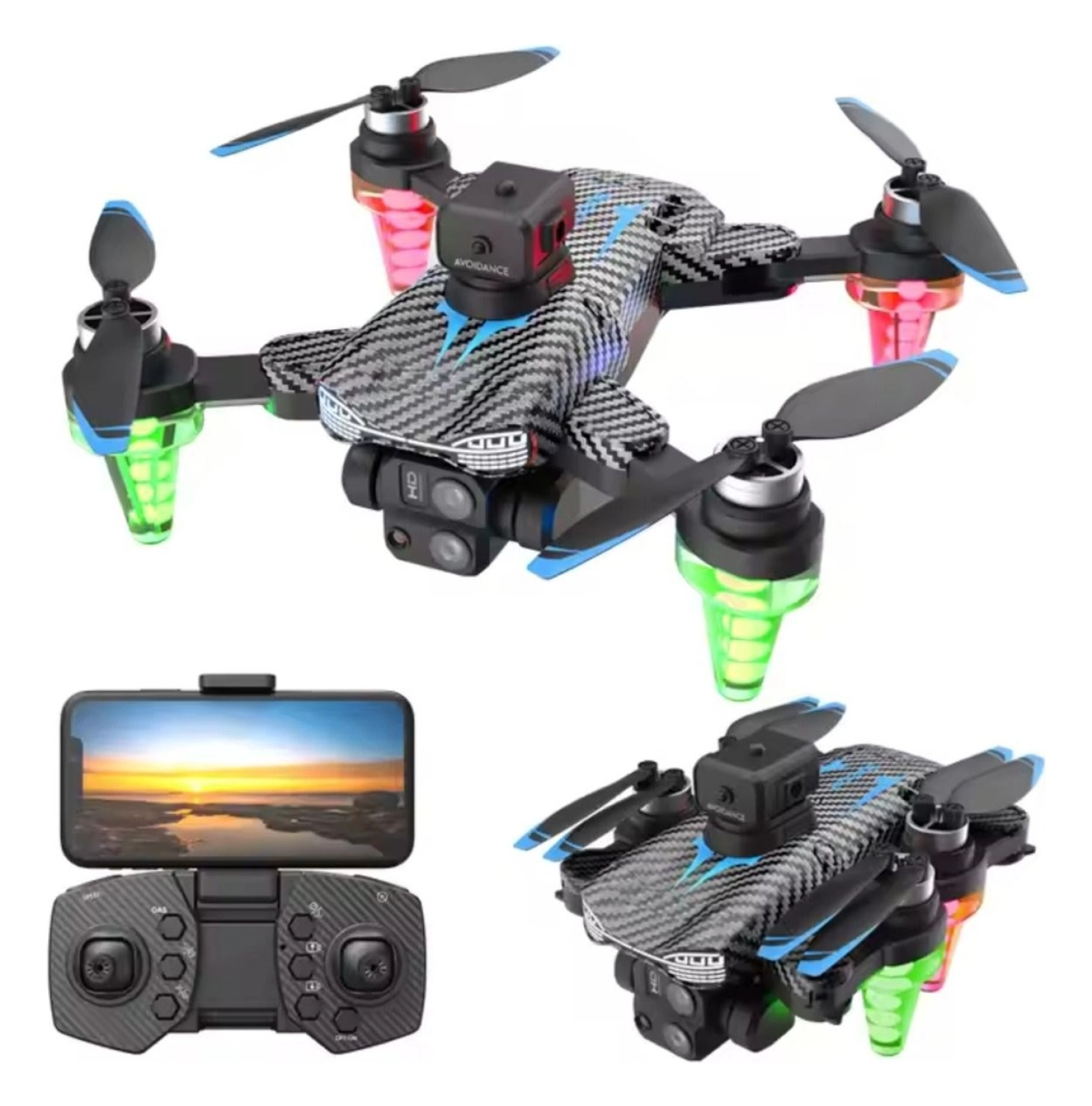 Ateştech Aerial Drone C195 Model – Hafif Yapı, Engel Aşabilen, Akıllı Ve Uzun Pil Ömürlü Drone ürün görseli