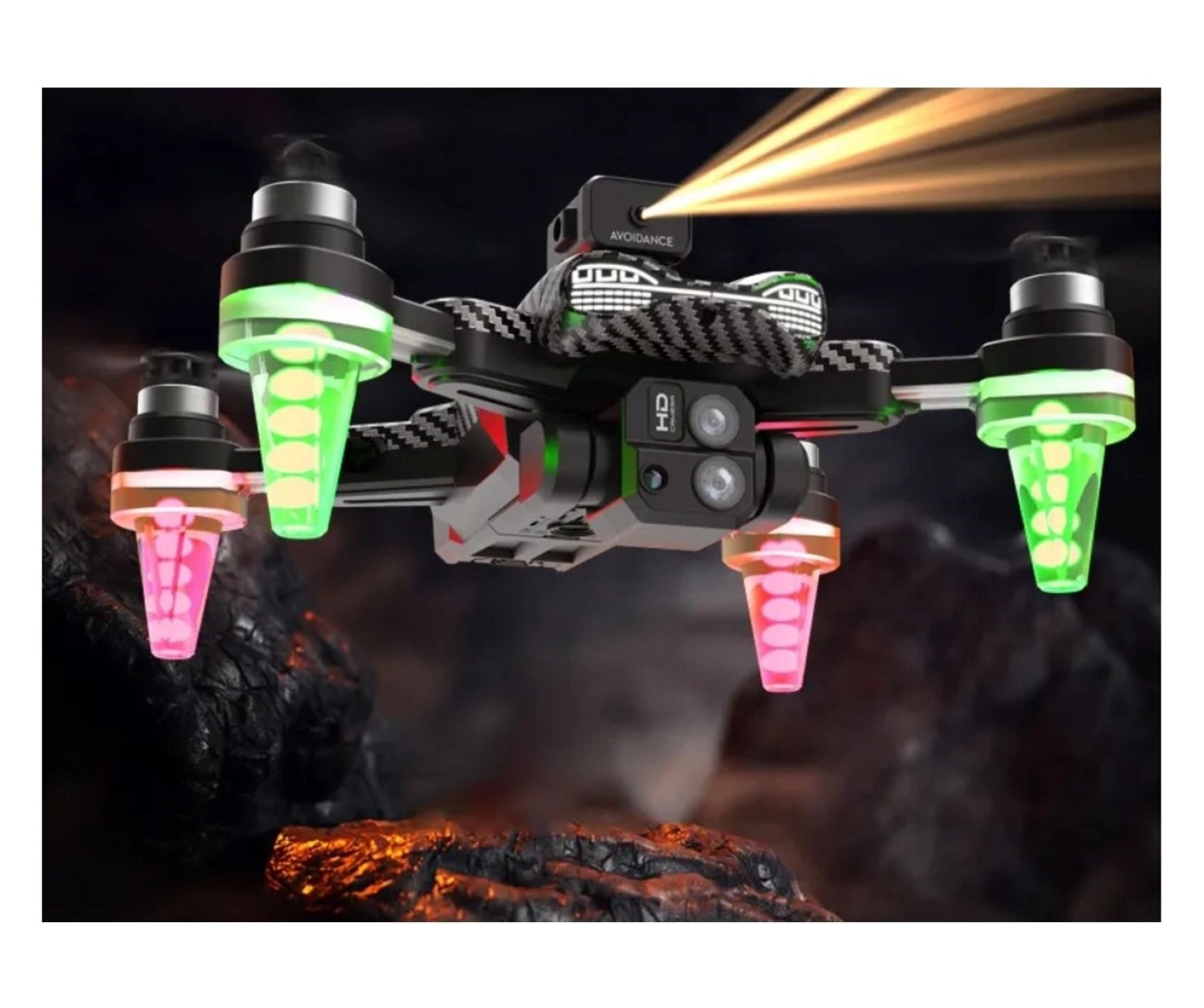 Ateştech Aerial Drone C195 Model – Hafif Yapı, Engel Aşabilen, Akıllı Ve Uzun Pil Ömürlü Drone - Görsel 2