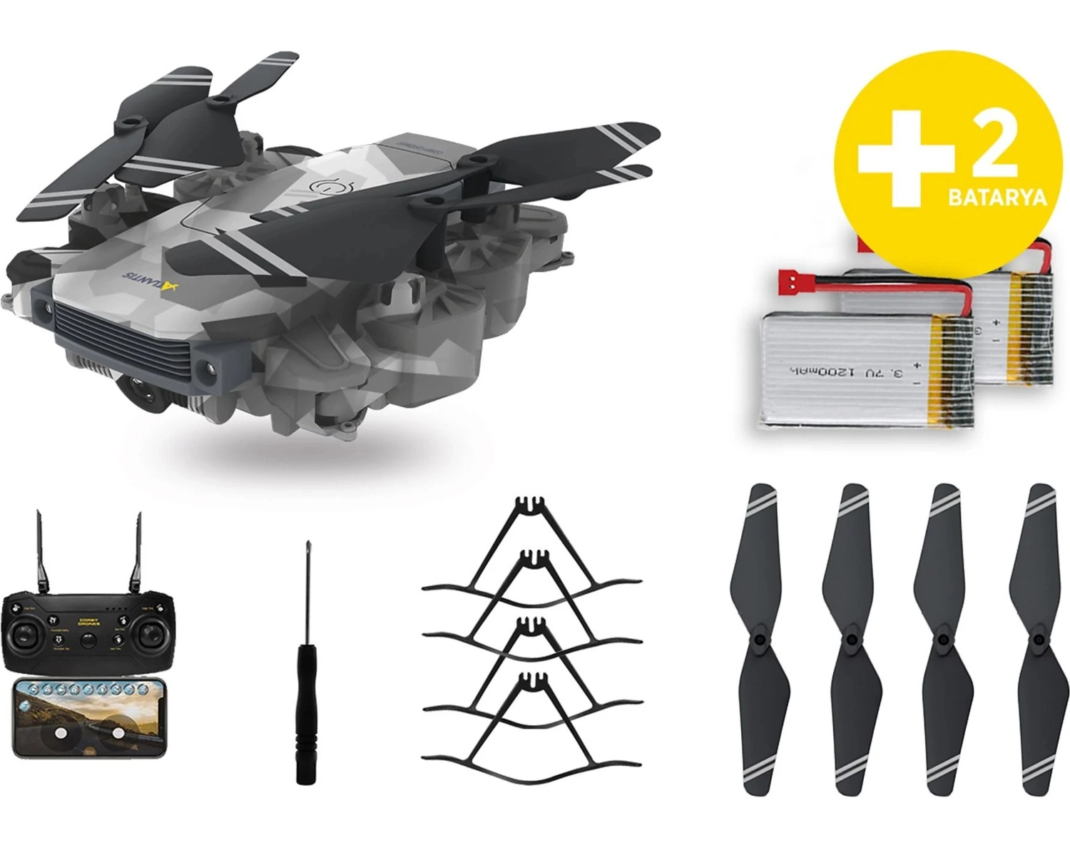 Atlantis Cx020-2B Atlantis Smart Drone - Görsel 5