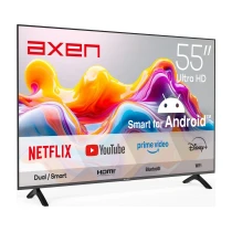 Axen Ax55Fmn601 55" 140 Ekran Uydu Alıcılı 4K Ultra Hd Google Smart Led Tv