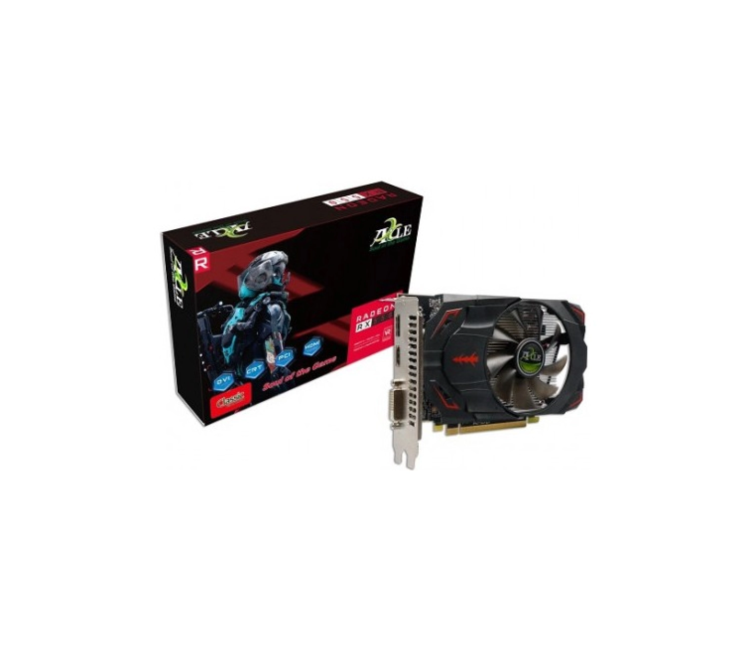 Axle Amd Radeon Rx550 4Gb Gddr5 128Bit Ekran Kartı - Görsel 2