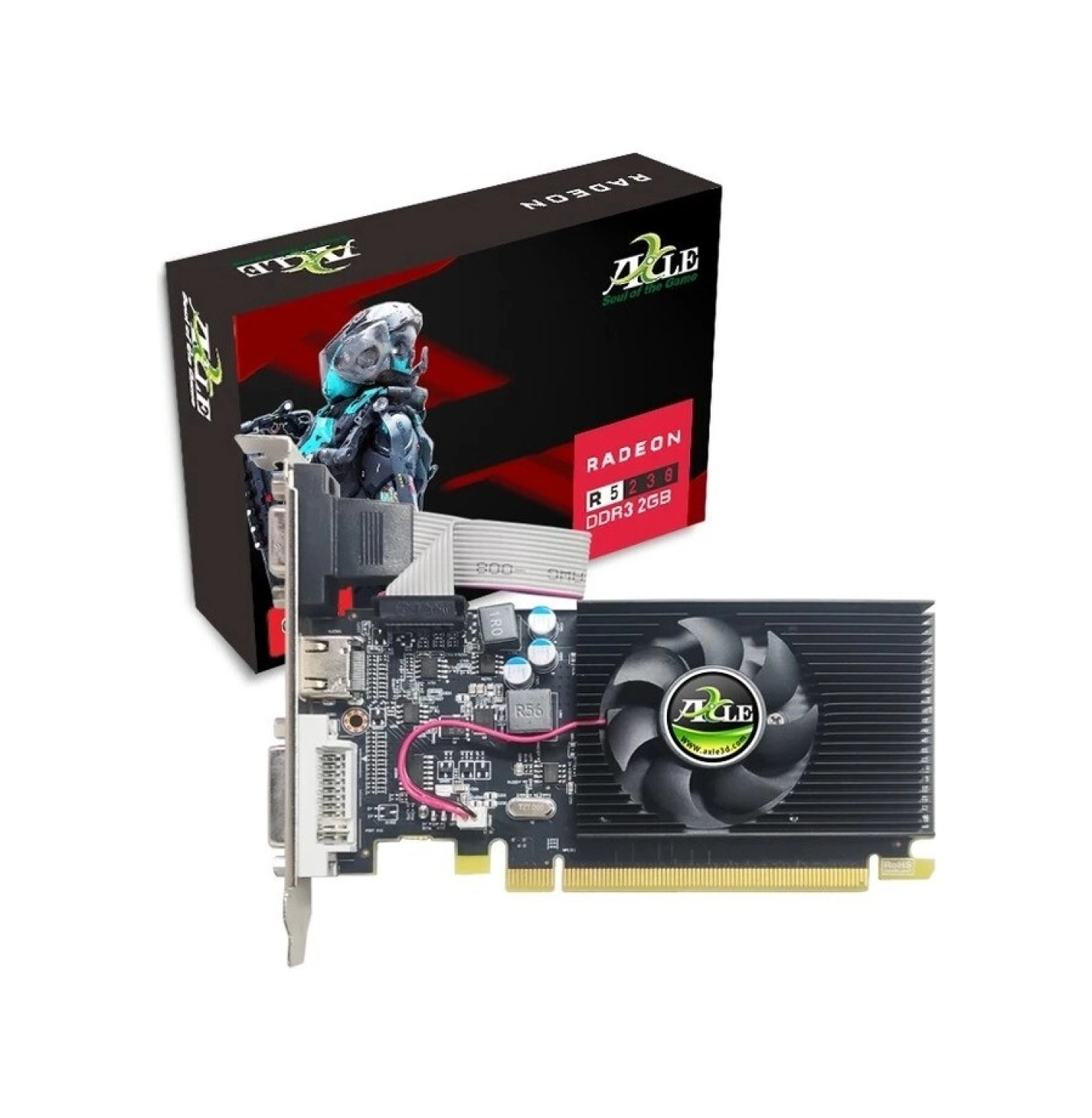 Axle Ax-R5 230/2Gd3P4Cdil R5 230 Lp 2Gb Ddr3 64Bit Vga/Dvı/Hdmı 16X - Görsel 3
